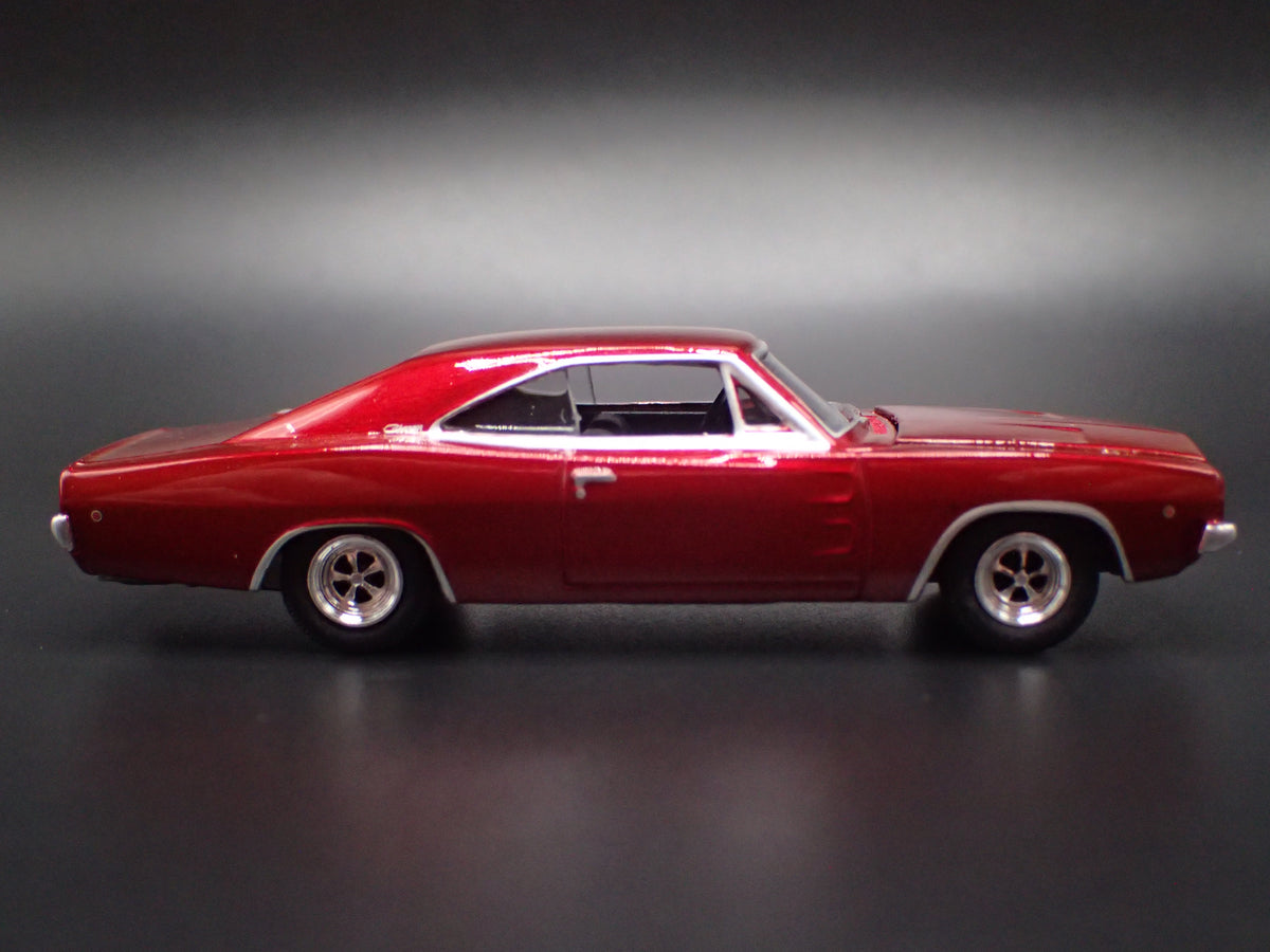 1968 68 DODGE CHARGER RED 1:64 SCALE COLLECTIBLE DIECAST MODEL CAR