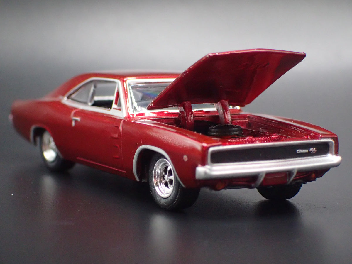 1968 68 DODGE CHARGER RED 1:64 SCALE COLLECTIBLE DIECAST MODEL CAR