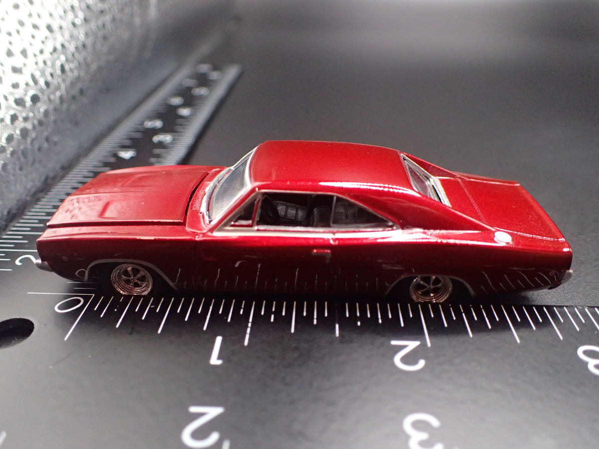 1968 68 DODGE CHARGER RED 1:64 SCALE COLLECTIBLE DIECAST MODEL CAR