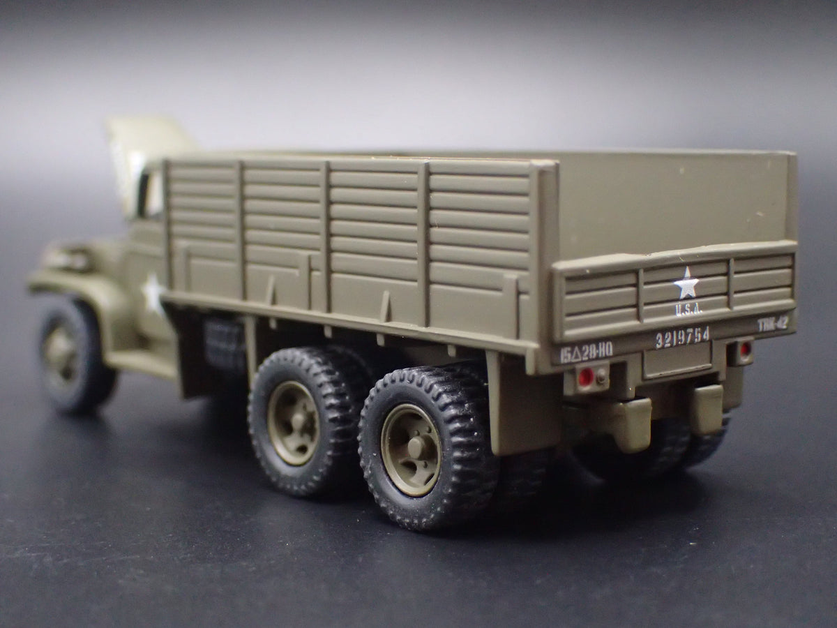 WWII GMC CCKW 2.5 TON 6X6 TRUCK MILITARY RARE 1:87 SCALE DIORAMA DIECAST MODEL CAR