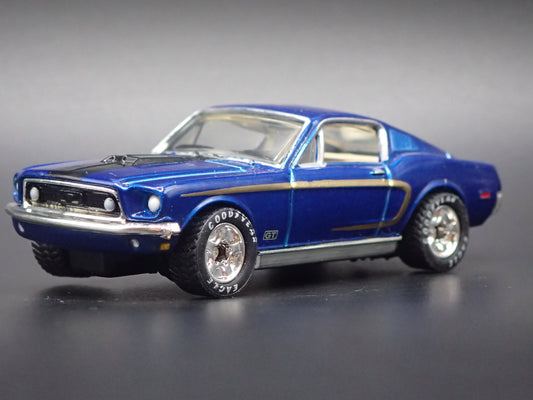 1968 68 FORD MUSTANG COBRA JET FASTBACK 1:64 SCALE COLLECTIBLE DIECAST MODEL CAR