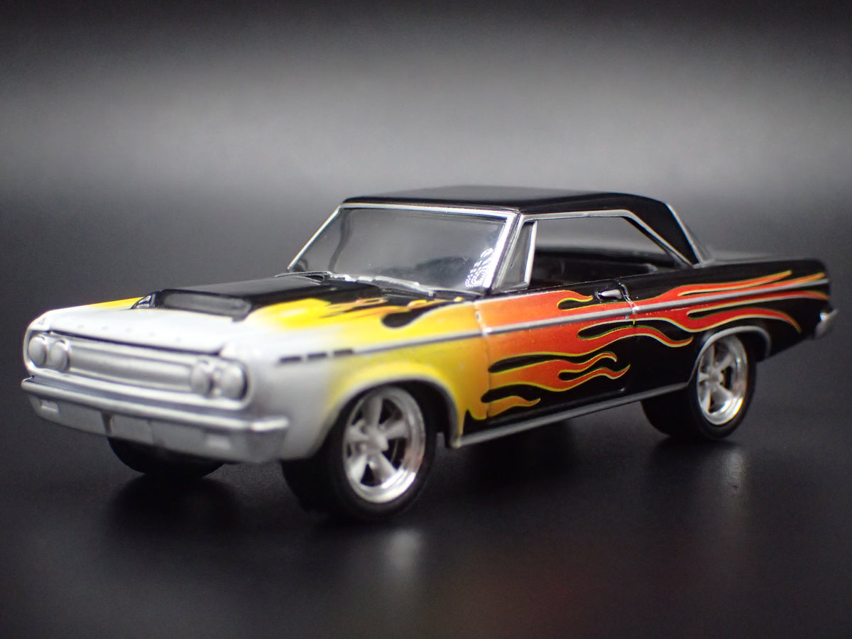 1965 65 DODGE CORONET BLACK 1/64 SCALE COLLECTIBLE DIECAST MODEL CAR