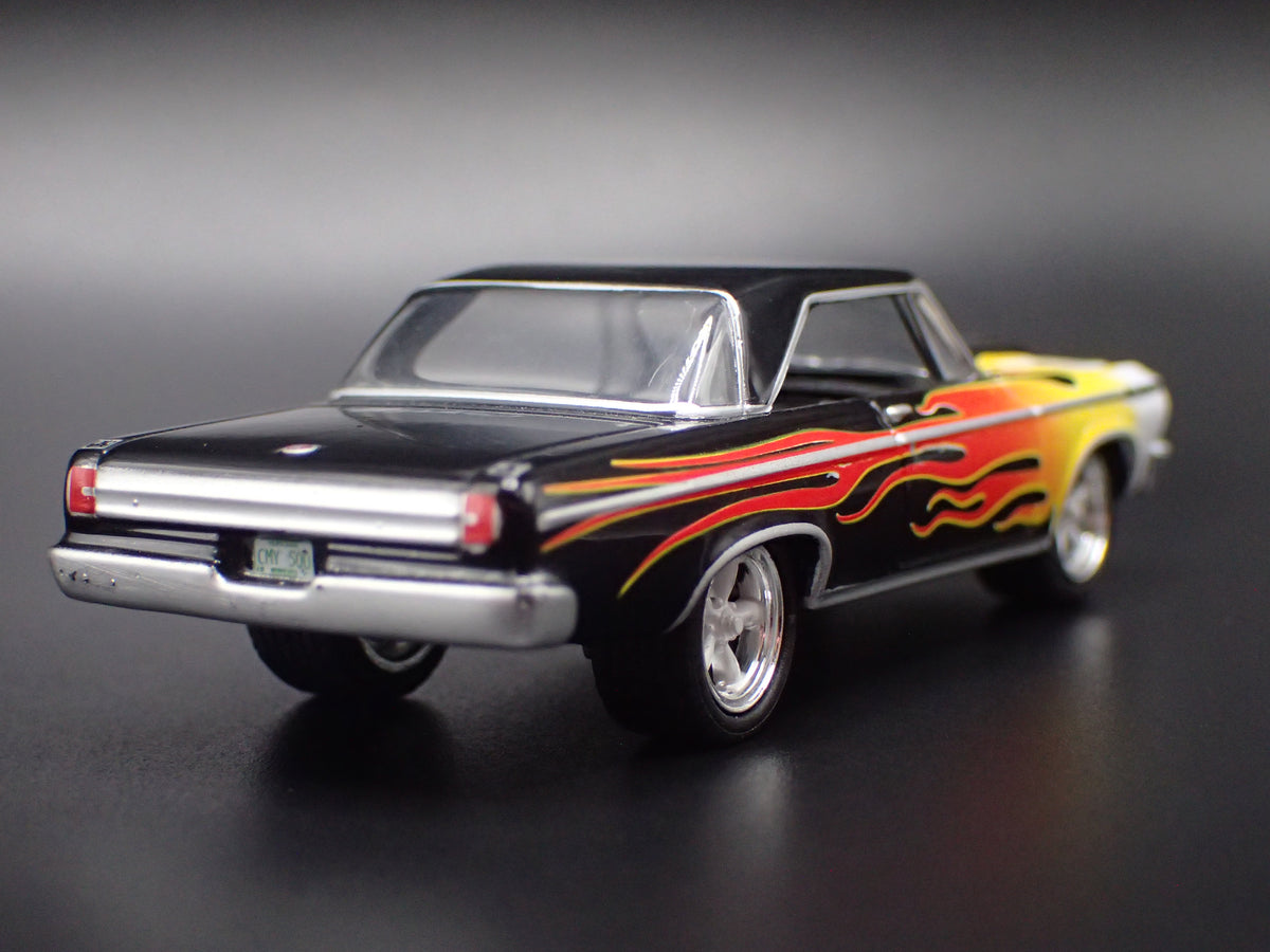 1965 65 DODGE CORONET BLACK 1/64 SCALE COLLECTIBLE DIECAST MODEL CAR