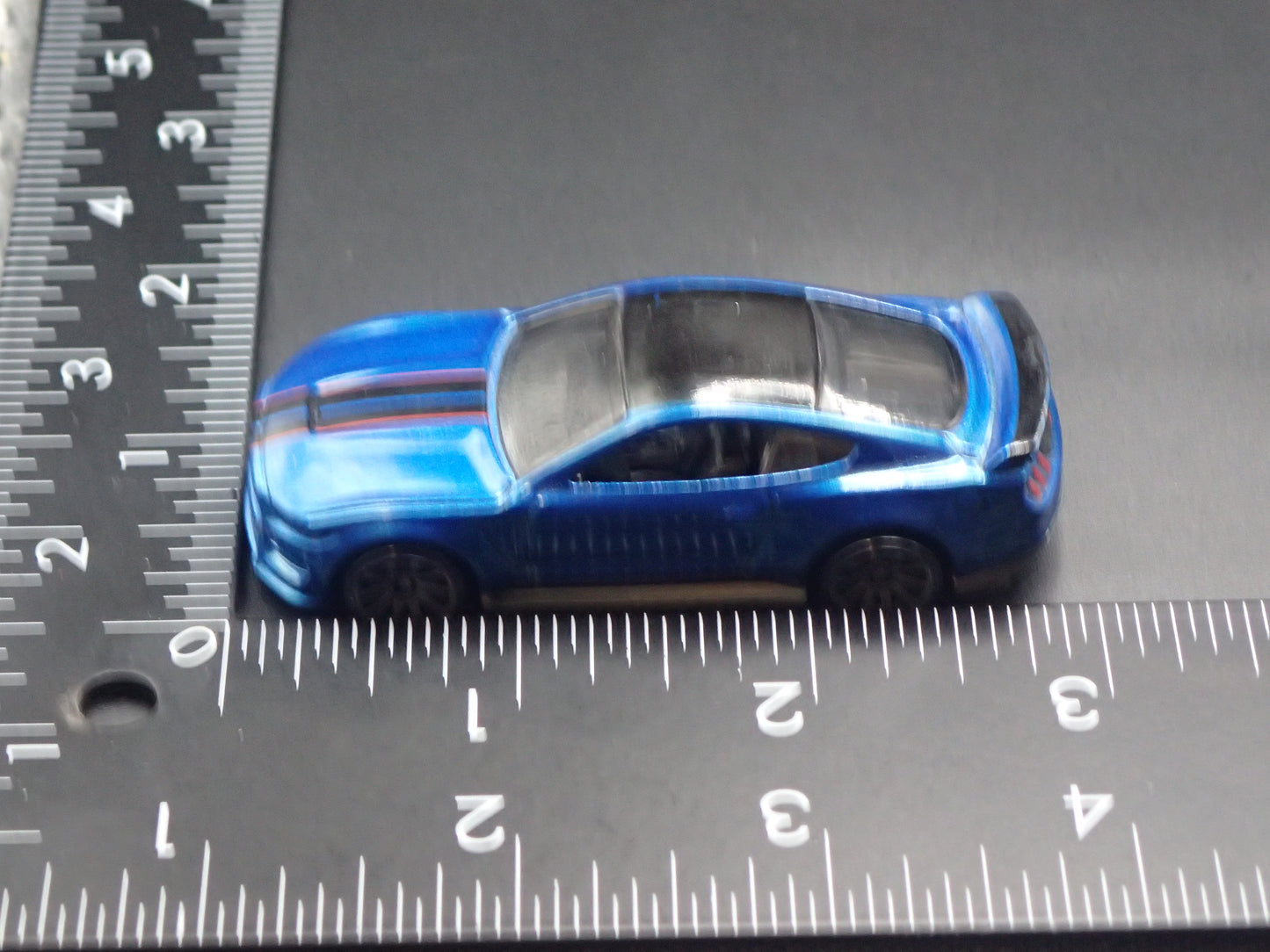 2015-2023 FORD MUSTANG SHELBY GT350R BLUE 1/64 SCALE DIORAMA DIECAST MODEL CAR