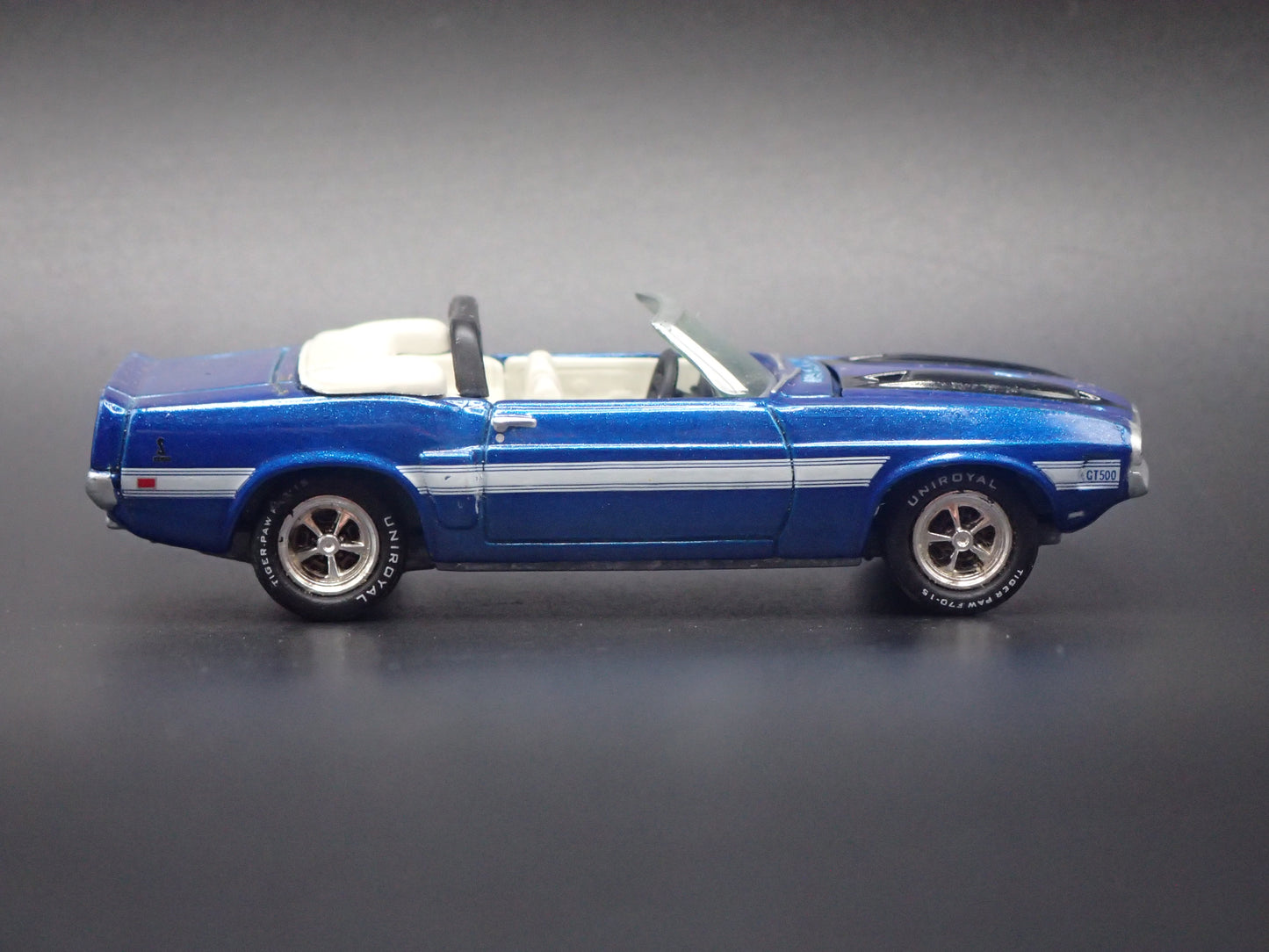 1970 70 FORD MUSTANG SHELBY GT500 CONVERTIBLE 1/64 SCALE DIECAST MODEL CAR
