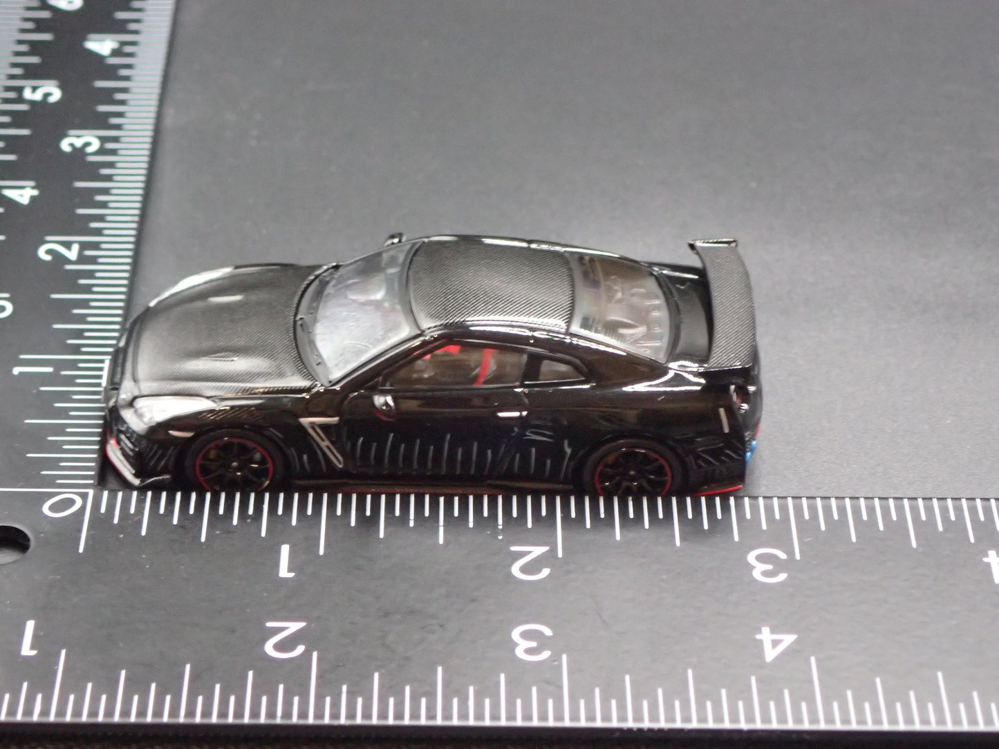 2023-2025 NISSAN GTR R35 SKYLINE NISMO BLACK 1:64 SCALE DIECAST MODEL CAR