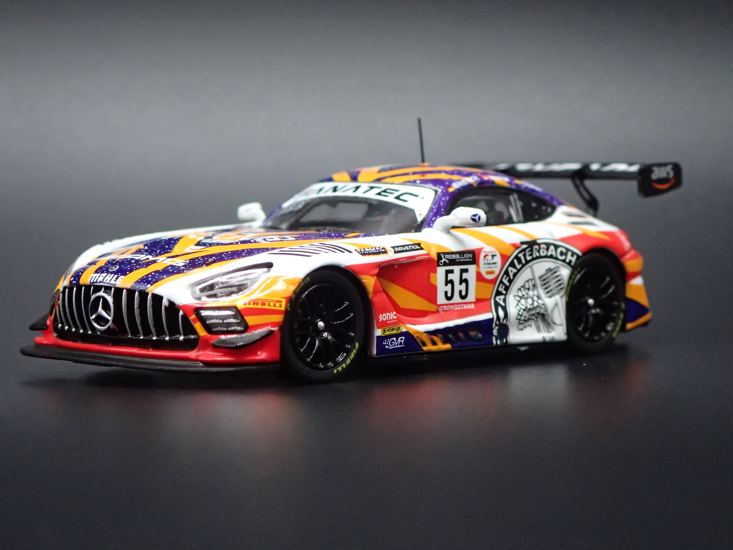 MERCEDES-BENZ AMG GT3 22' GRUPPEM RACING 1:64 SCALE DIECAST MODEL CAR