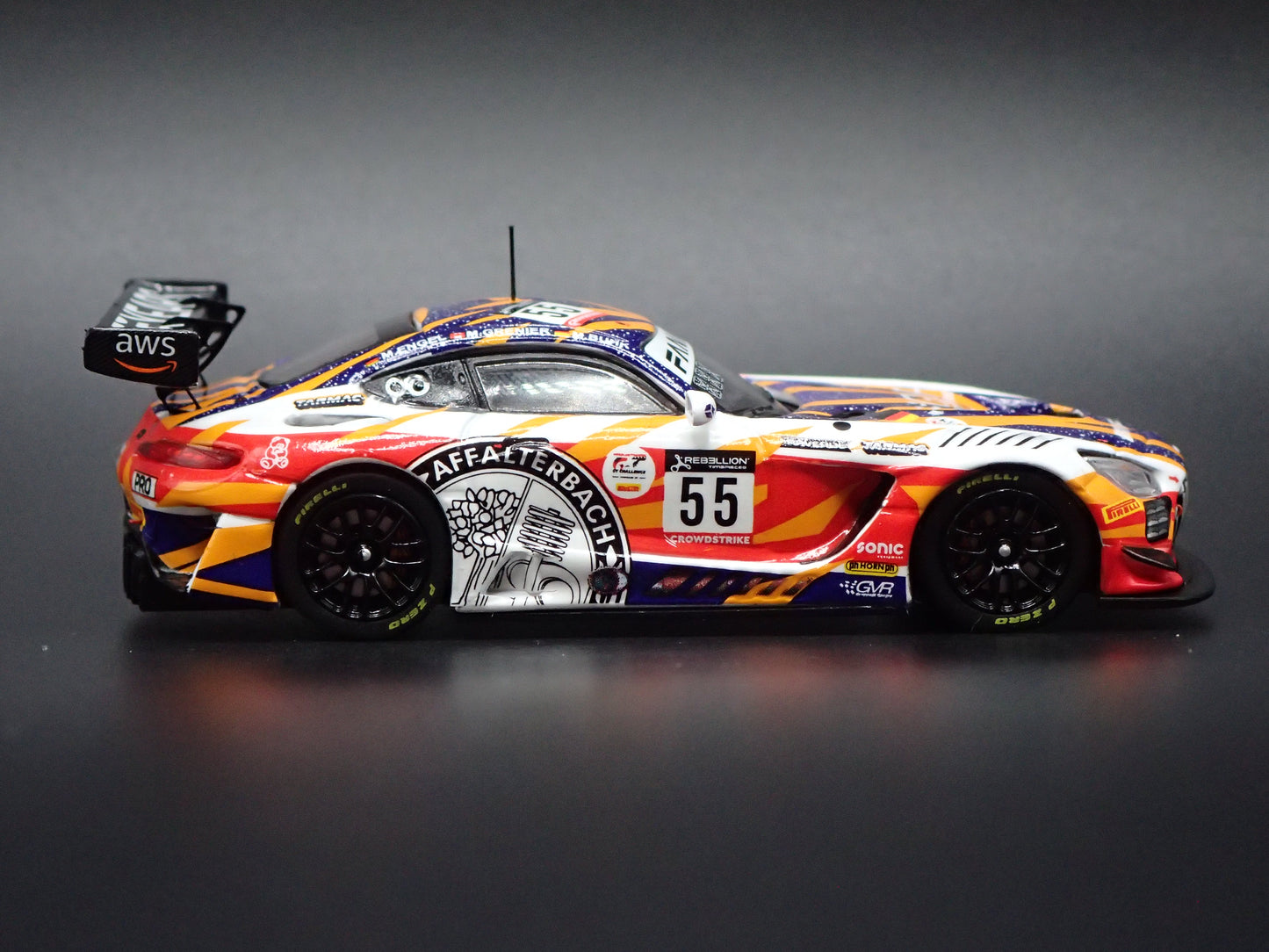 MERCEDES-BENZ AMG GT3 22' GRUPPEM RACING 1:64 SCALE DIECAST MODEL CAR