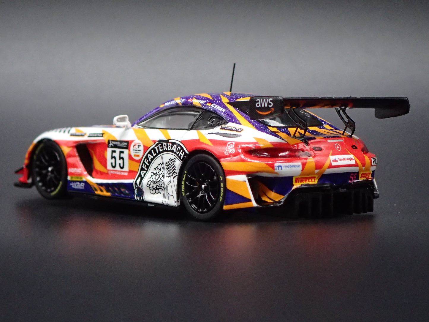 MERCEDES-BENZ AMG GT3 22' GRUPPEM RACING 1:64 SCALE DIECAST MODEL CAR