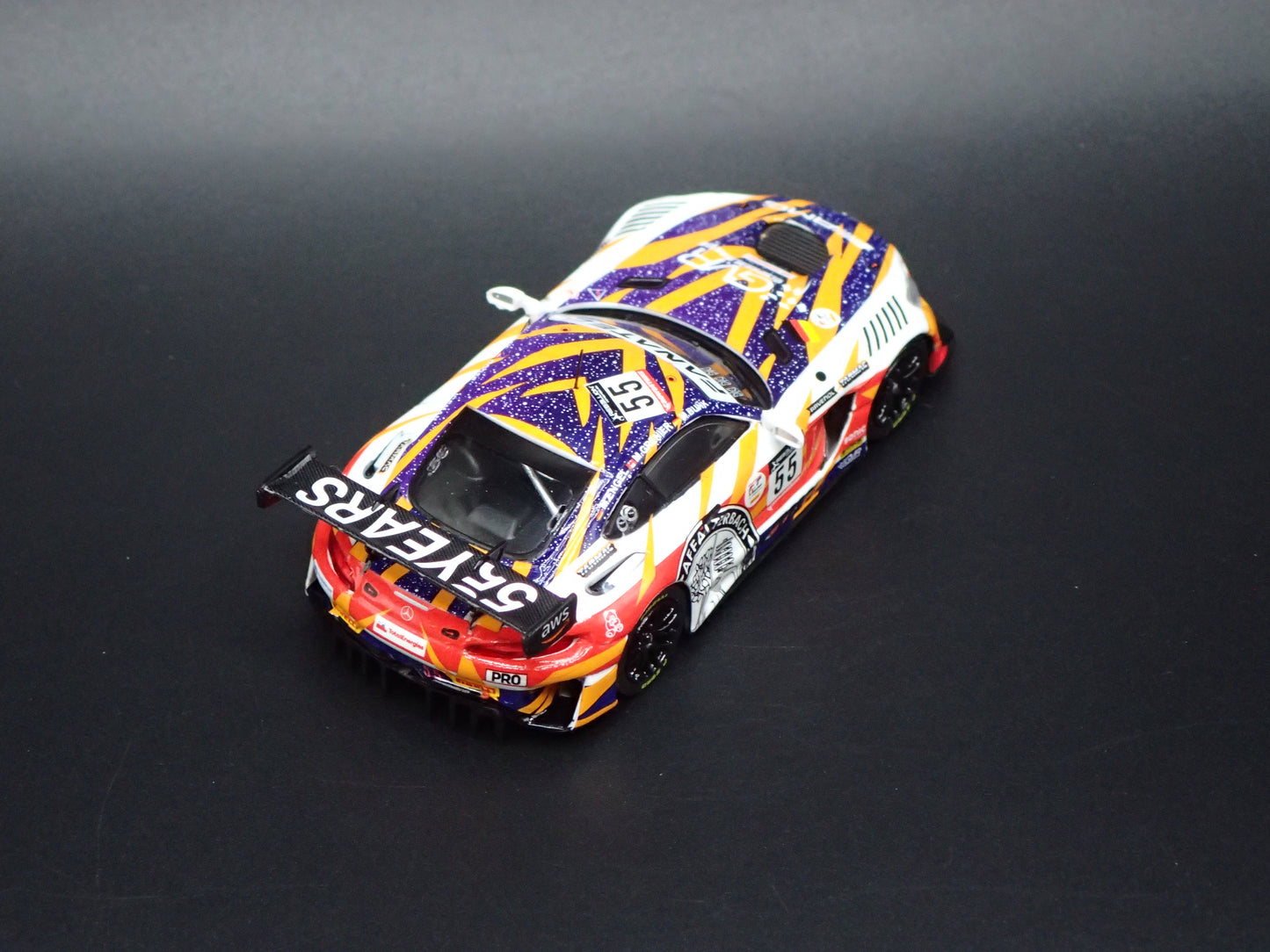 MERCEDES-BENZ AMG GT3 22' GRUPPEM RACING 1:64 SCALE DIECAST MODEL CAR