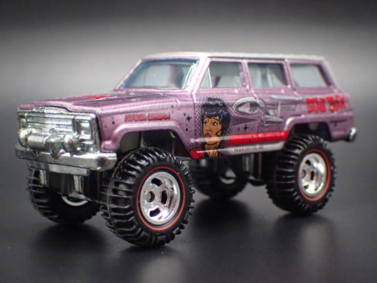 1980-1991 JEEP WAGONEER STAR TREK PURPLE 1:64 SCALE DIECAST MODEL CAR