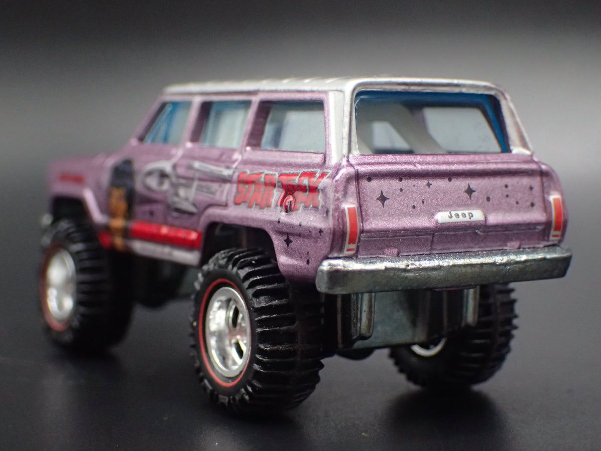 1980-1991 JEEP WAGONEER STAR TREK PURPLE 1:64 SCALE DIECAST MODEL CAR