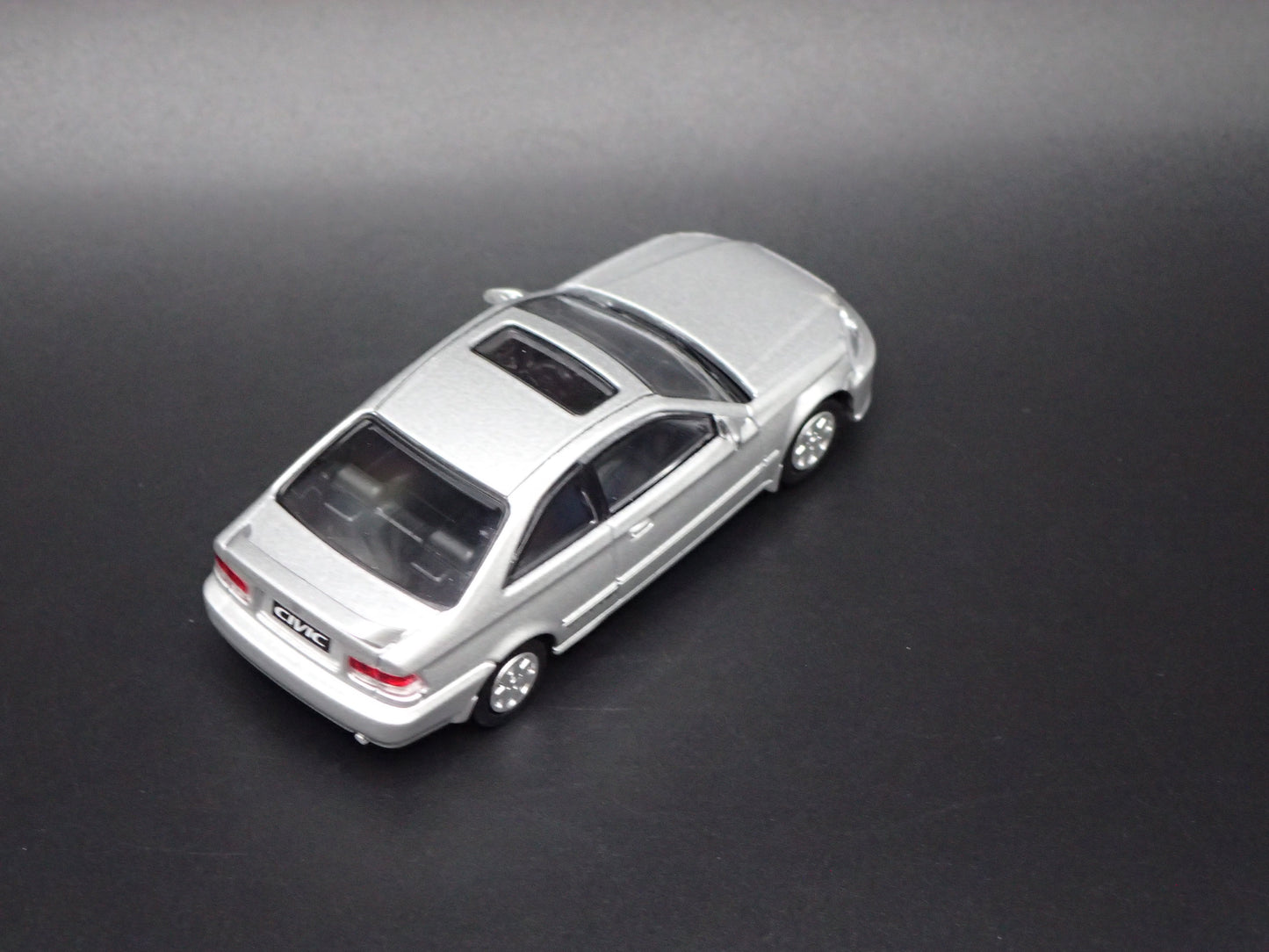 1996-2000 HONDA CIVIC SI EMI SILVER 1/64 SCALE COLLECTIBLE DIECAST MODEL CAR