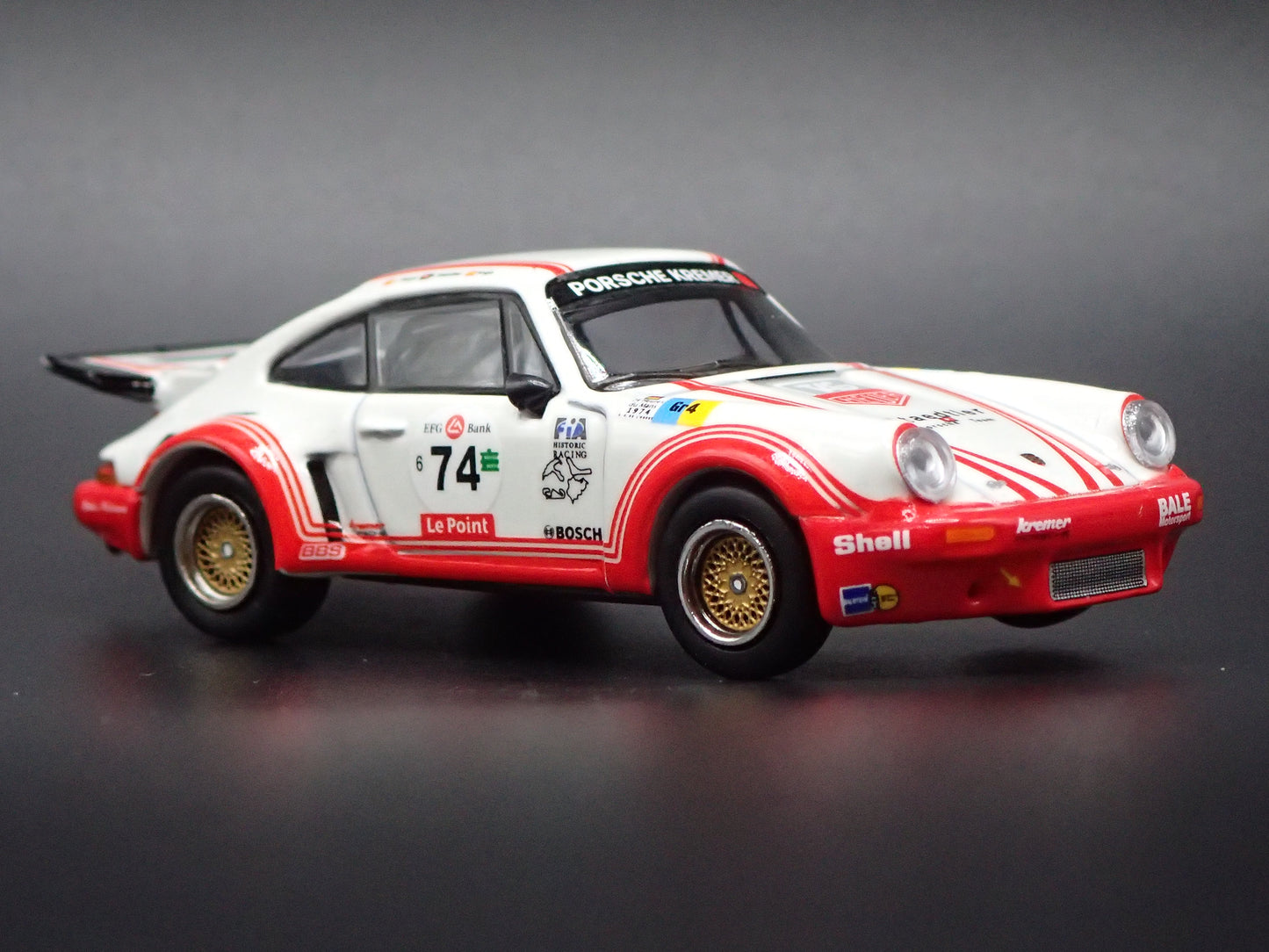 PORSCHE 911 CARRERA RSR 3.0 AURORA RACING 1:64 SCALE DIECAST MODEL CAR