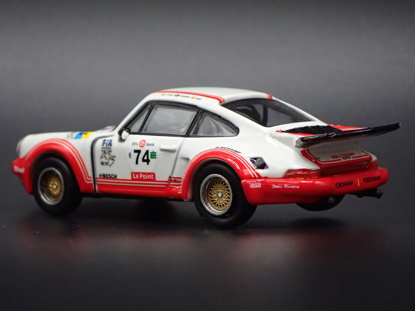 PORSCHE 911 CARRERA RSR 3.0 AURORA RACING 1:64 SCALE DIECAST MODEL CAR