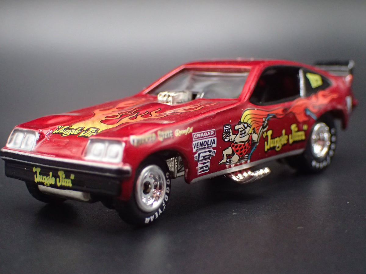 1977 77 CHEVY CHEVROLET MONZA FUNNY CAR JUNGLE JIM LIBERMAN 1/64 SCALE DIECAST MODEL CAR