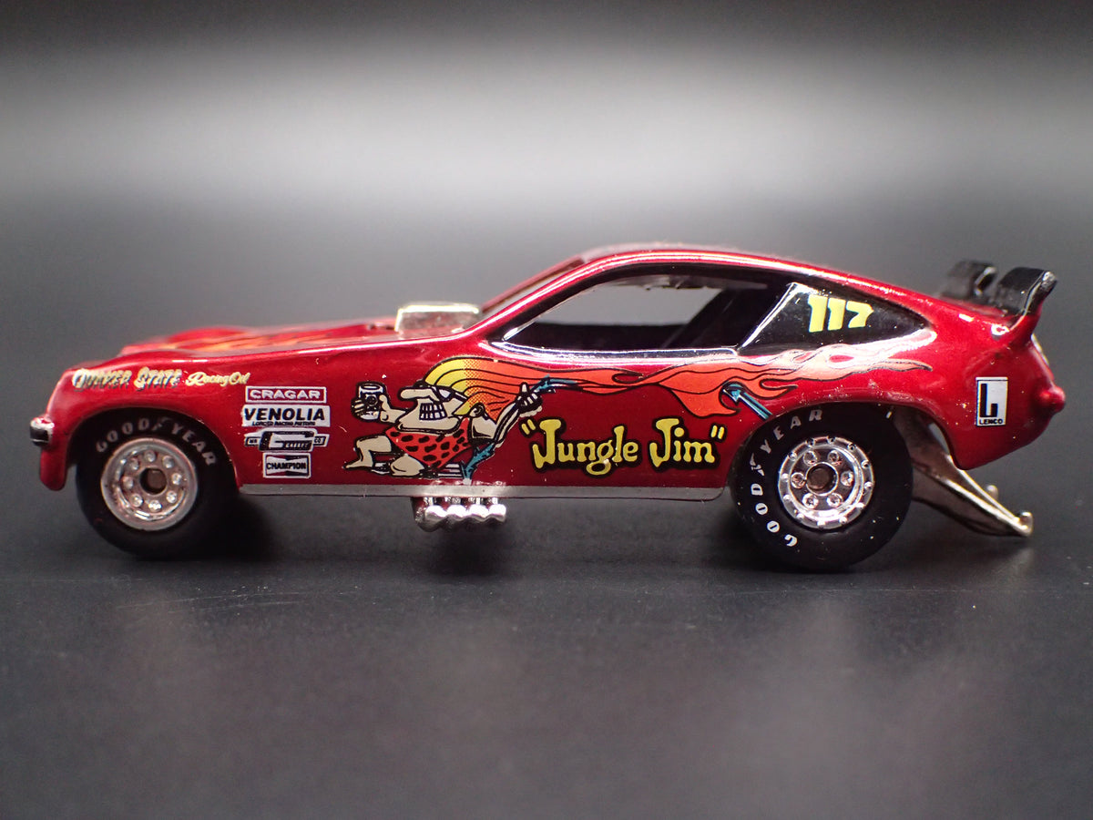 1977 77 CHEVY CHEVROLET MONZA FUNNY CAR JUNGLE JIM LIBERMAN 1/64 SCALE DIECAST MODEL CAR