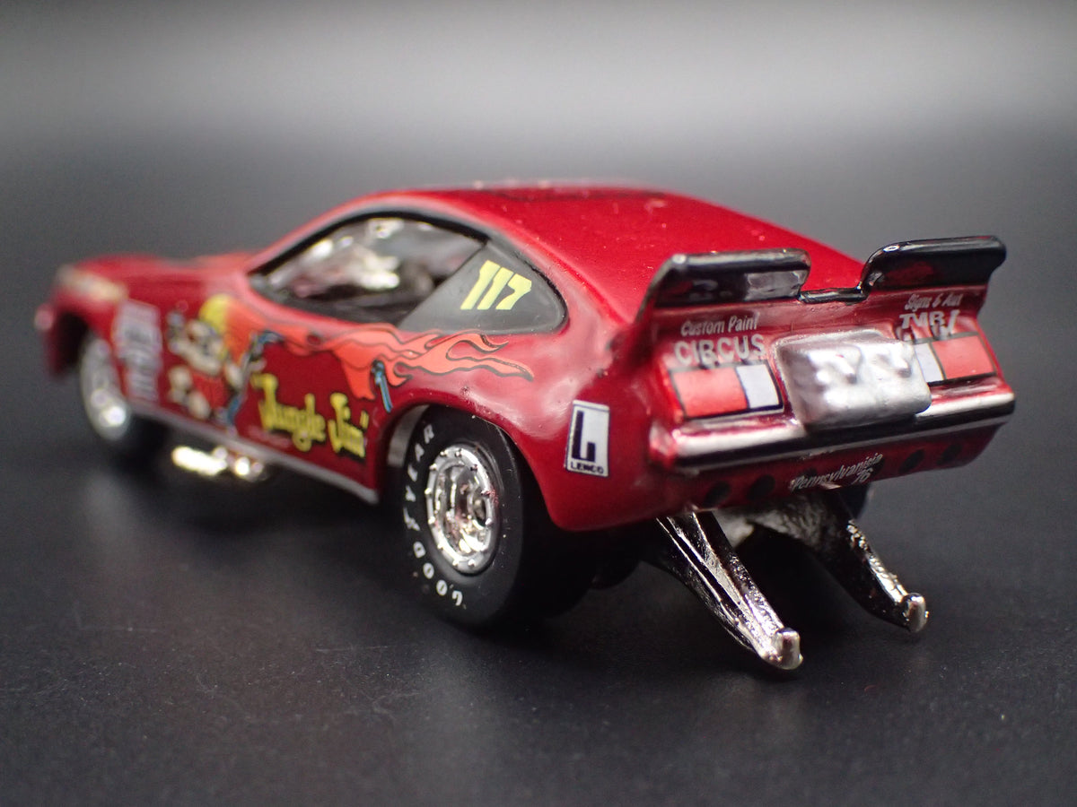 1977 77 CHEVY CHEVROLET MONZA FUNNY CAR JUNGLE JIM LIBERMAN 1/64 SCALE DIECAST MODEL CAR