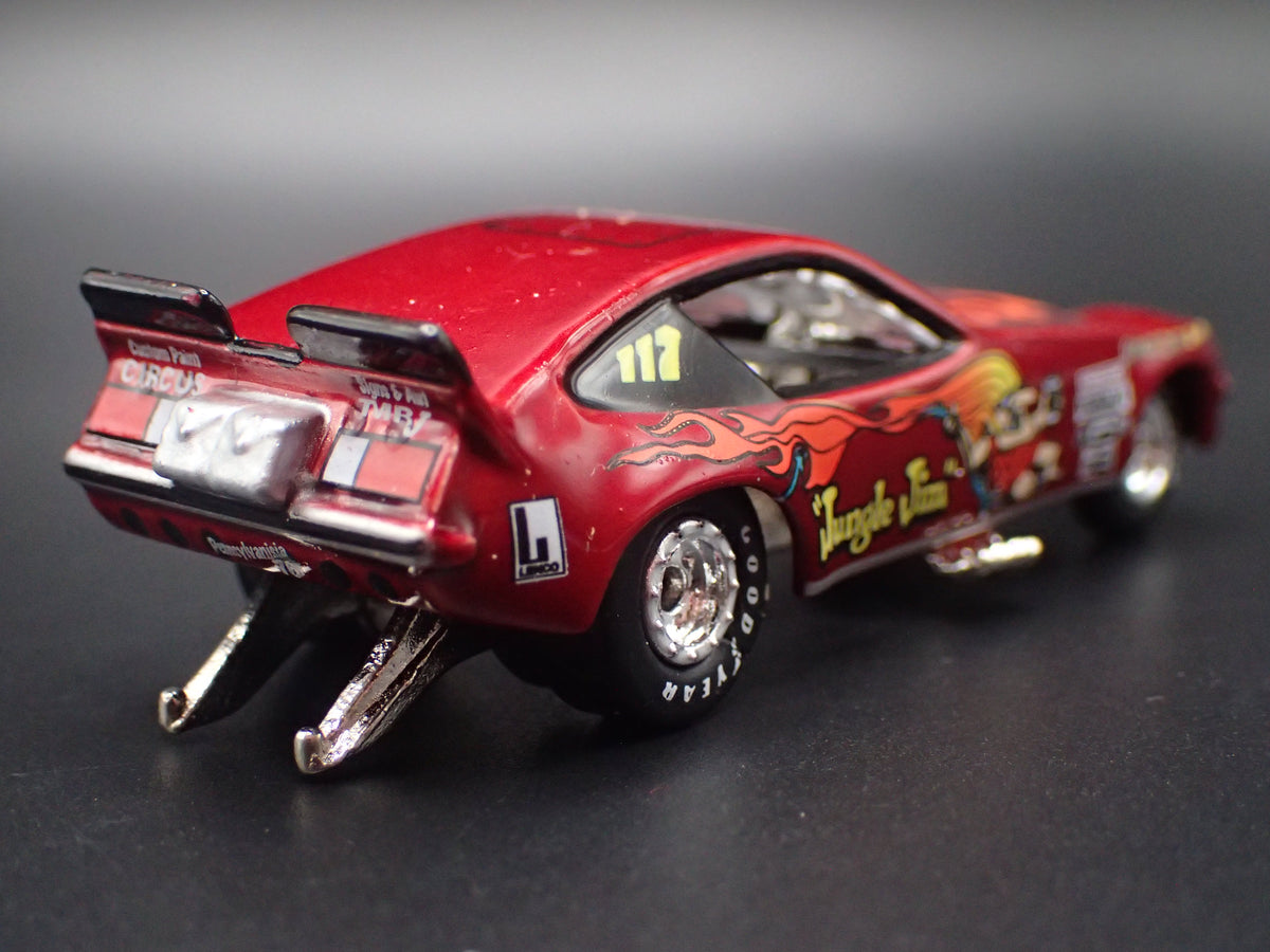 1977 77 CHEVY CHEVROLET MONZA FUNNY CAR JUNGLE JIM LIBERMAN 1/64 SCALE DIECAST MODEL CAR