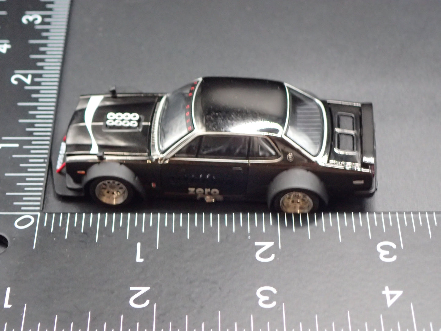 NISSAN SKYLINE GTR DRIF HAKOSUKA COCA COLA BLACK 1:64 SCALE DIECAST MODEL CAR