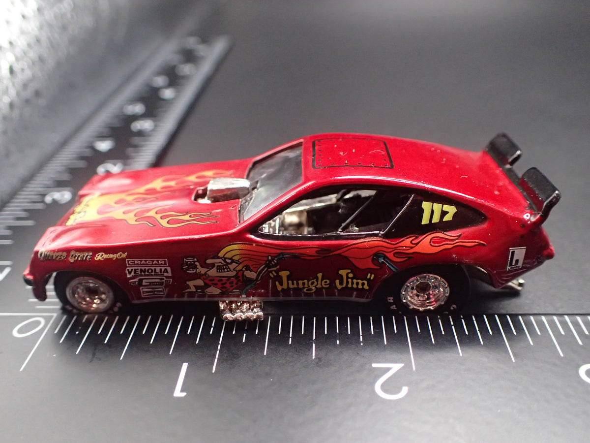 1977 77 CHEVY CHEVROLET MONZA FUNNY CAR JUNGLE JIM LIBERMAN 1/64 SCALE DIECAST MODEL CAR