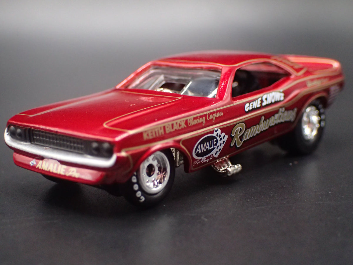1969 69 DODGE CHARGER FUNNY CAR NHRA RAMBUNCTIOUS 1:64 SCALE DIECAST MODEL CAR