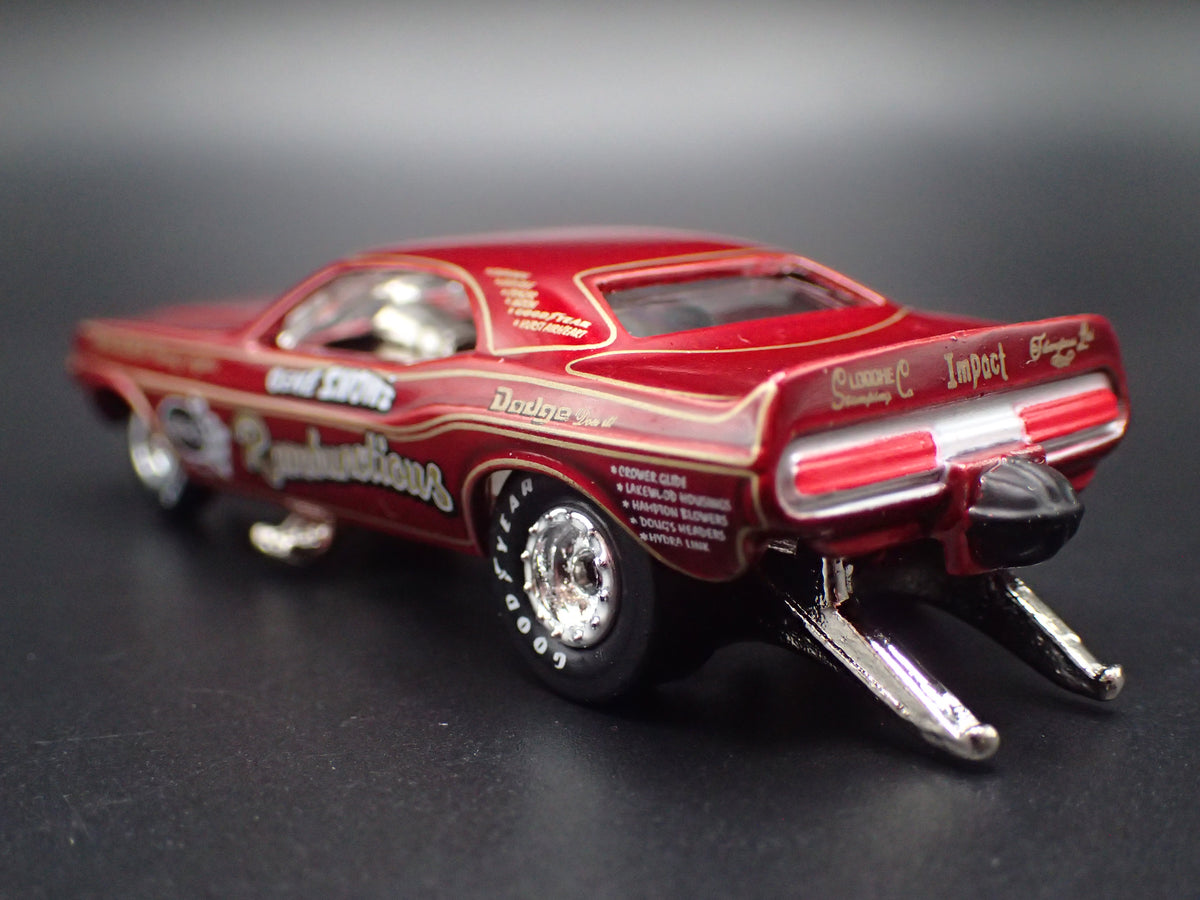1969 69 DODGE CHARGER FUNNY CAR NHRA RAMBUNCTIOUS 1:64 SCALE DIECAST MODEL CAR