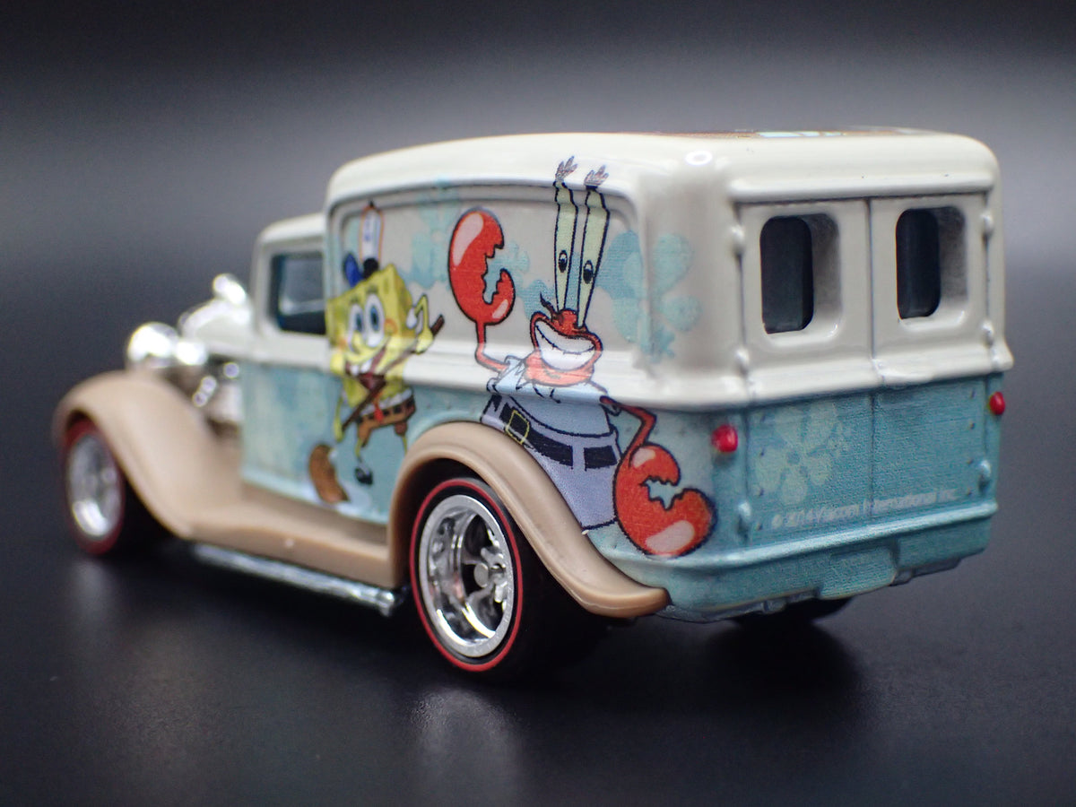 1934 34 DODGE DELIVERY VAN SPONGEBOB 1:64 SCALE DIORAMA DIECAST MODEL CAR