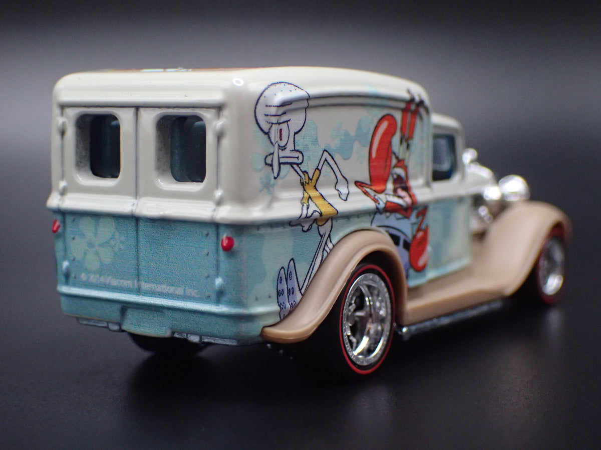 1934 34 DODGE DELIVERY VAN SPONGEBOB 1:64 SCALE DIORAMA DIECAST MODEL CAR