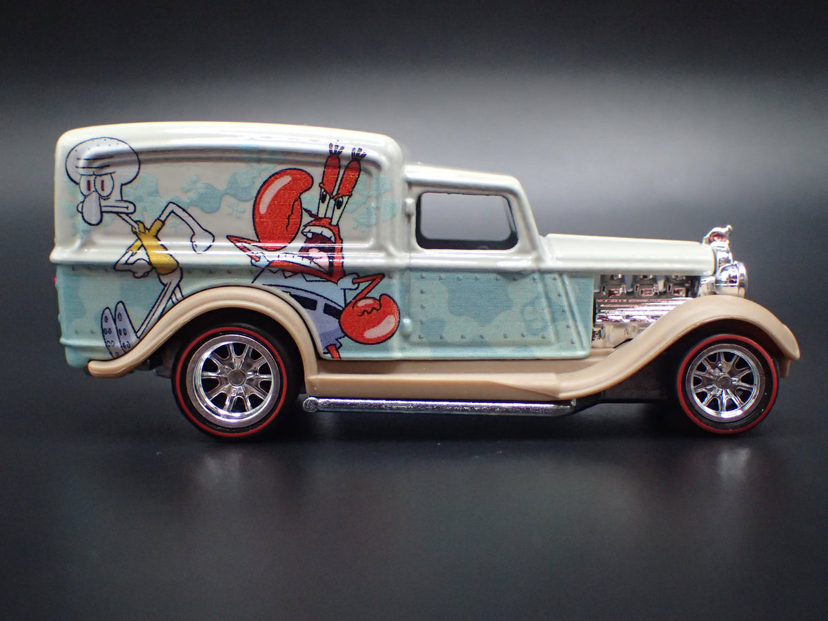 1934 34 DODGE DELIVERY VAN SPONGEBOB 1:64 SCALE DIORAMA DIECAST MODEL CAR