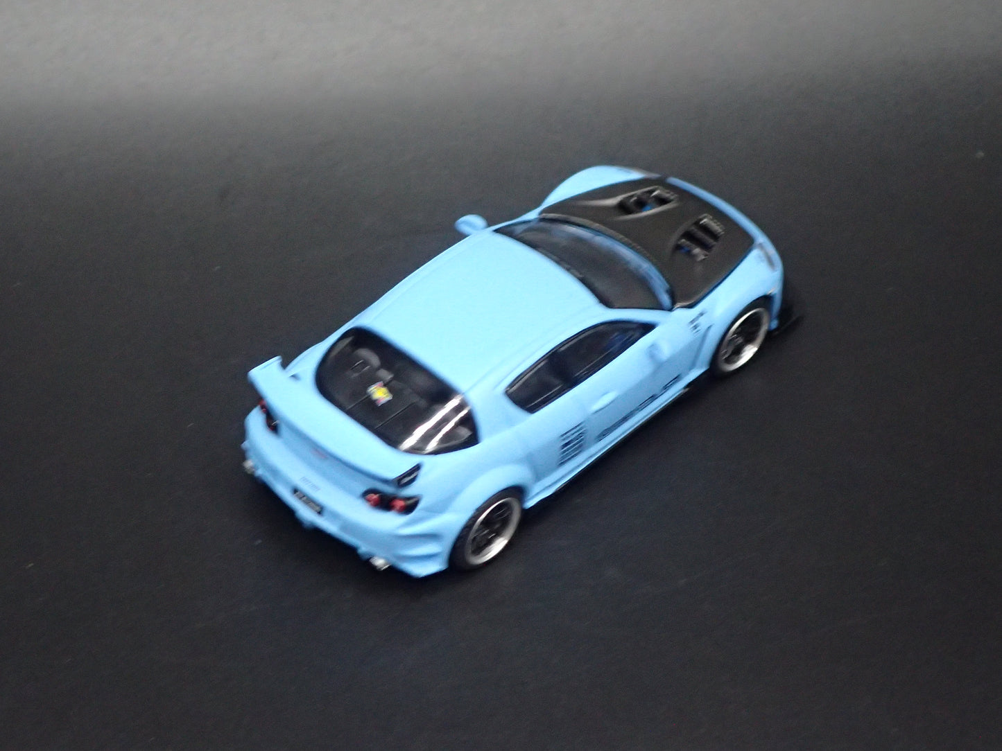 MAZDA RX8 JDM RE AMEMIYA BLUE 1:64 SCALE COLLECTIBLE DIORAMA DIECAST MODEL CAR