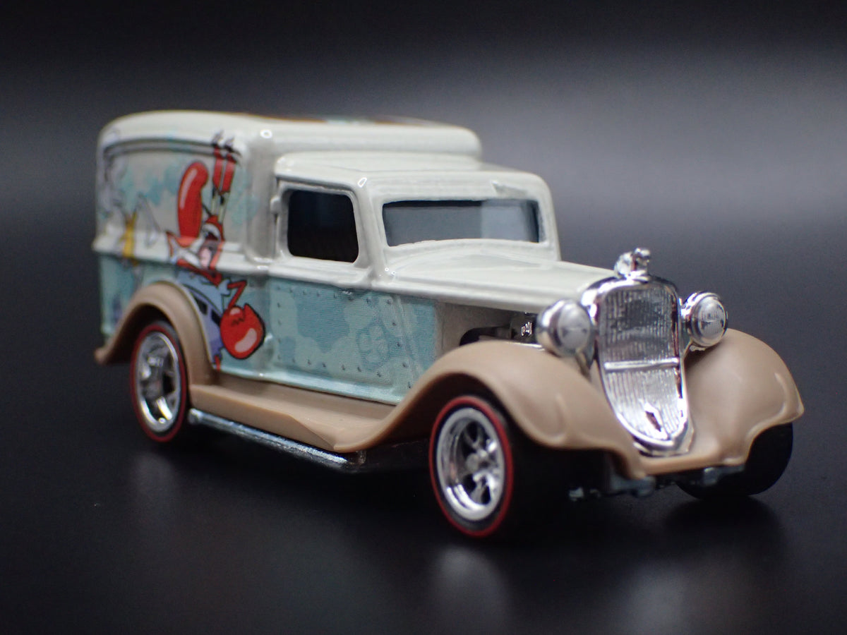 1934 34 DODGE DELIVERY VAN SPONGEBOB 1:64 SCALE DIORAMA DIECAST MODEL CAR