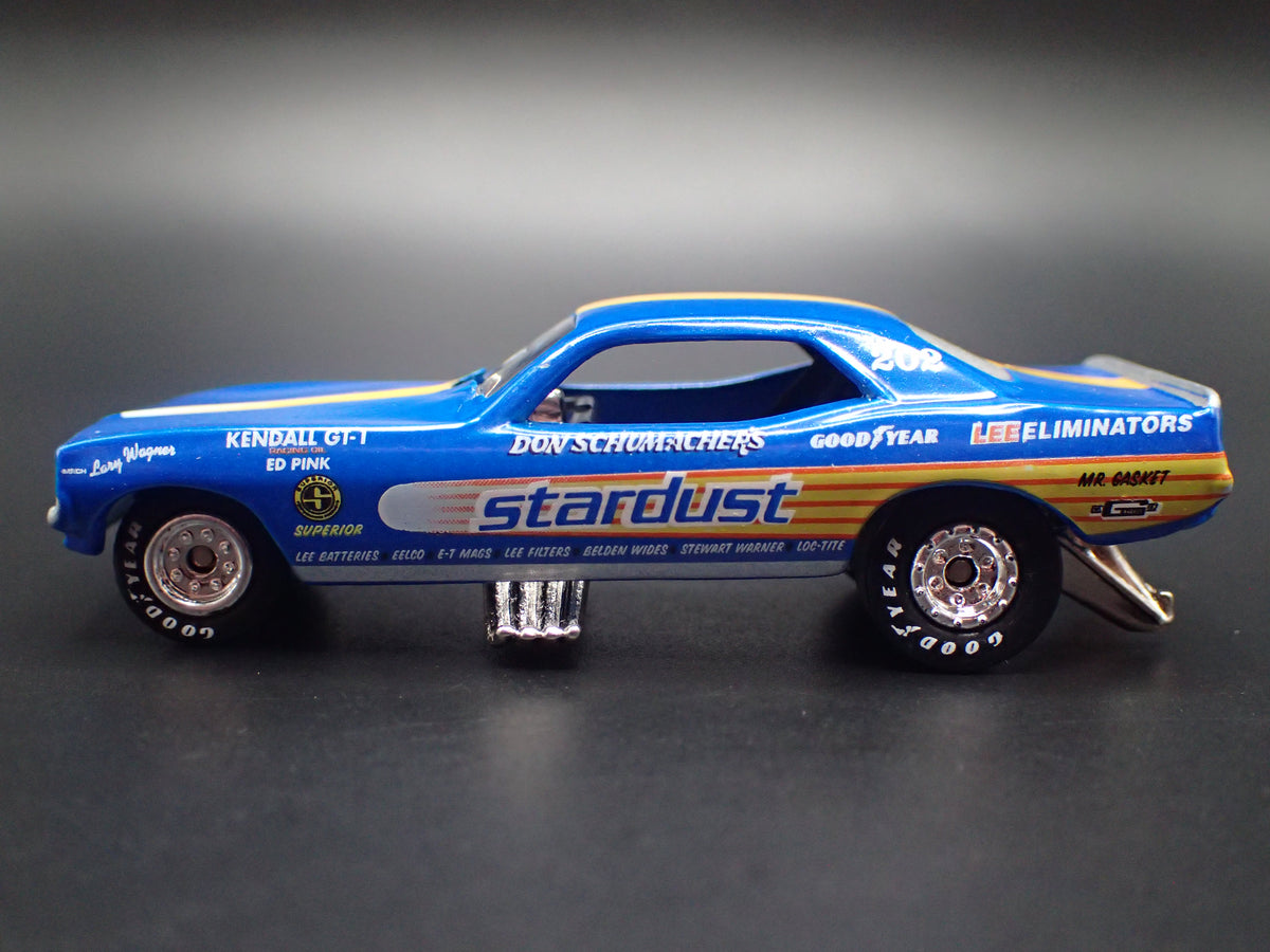 1970 70 PLYMOUTH DUSTER NHRA FUNNY CAR STARDUST 1/64 SCALE DIECAST MODEL CAR