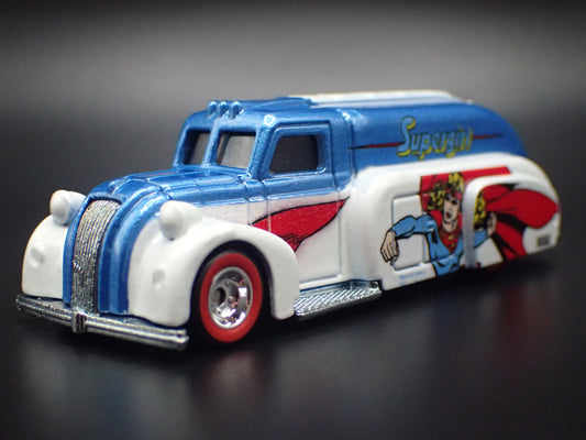 1938 38 DODGE AIRFLOW GAS OIL TANKER SUPERGIRL 1:64 SCALE DIECAST MODEL CAR