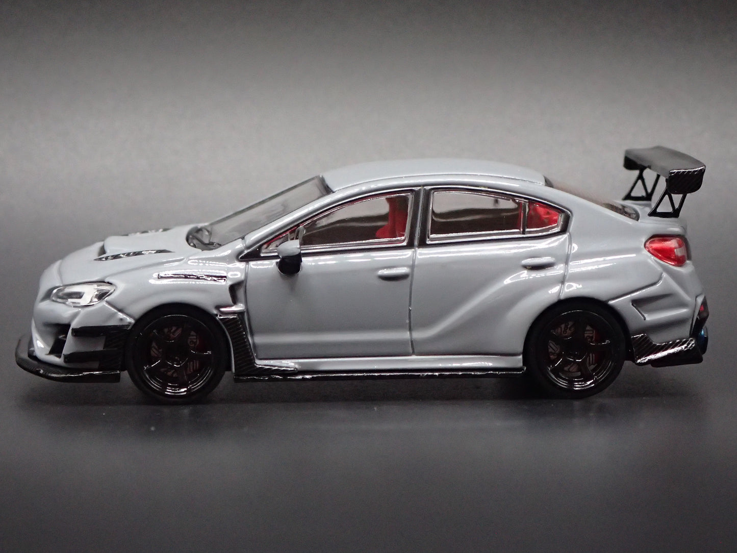 2021-2026 SUBARU IMPREZA WRX STI GRAY 1:64 SCALE DIORAMA DIECAST MODEL CAR