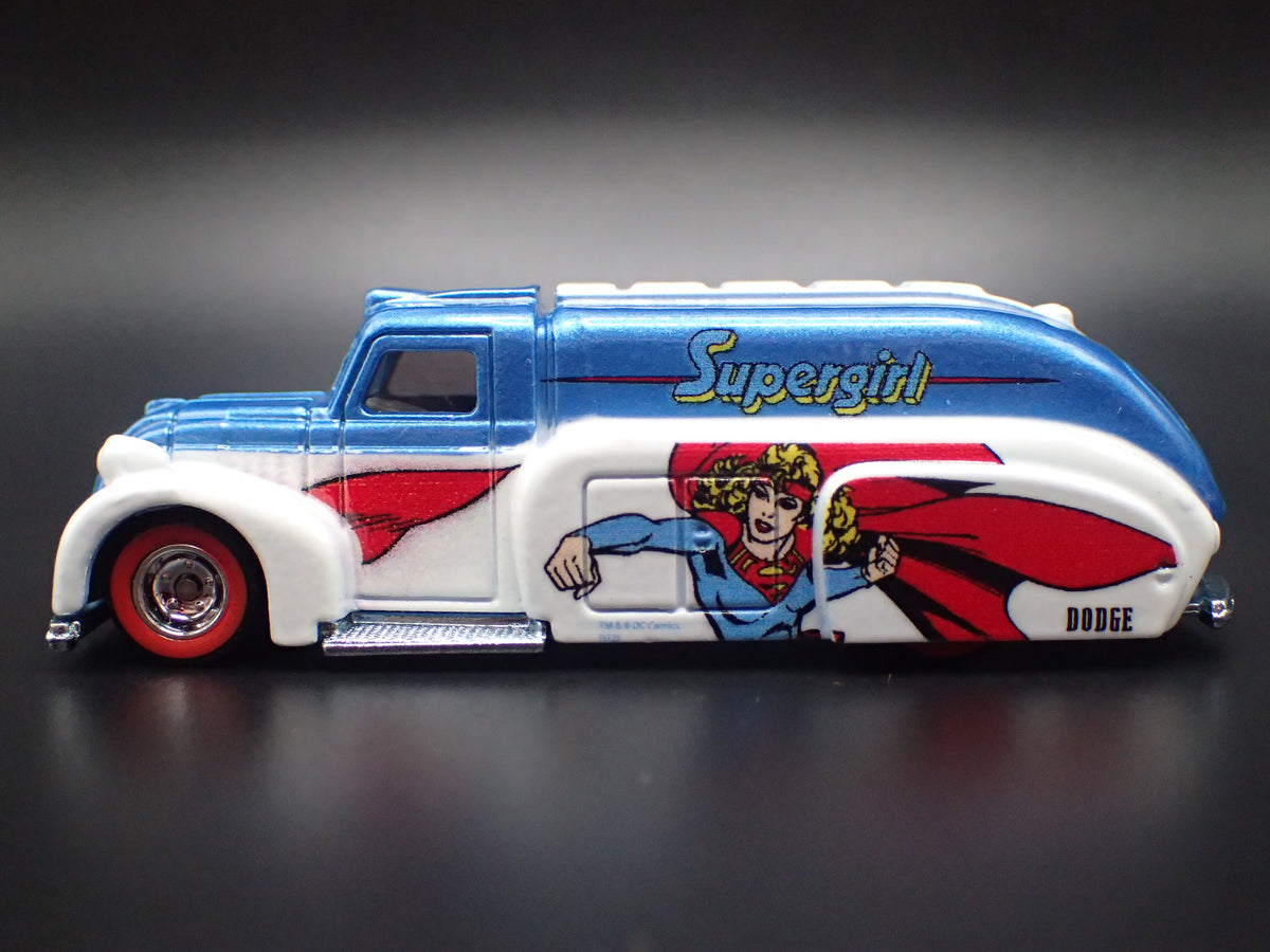 1938 38 DODGE AIRFLOW GAS OIL TANKER SUPERGIRL 1:64 SCALE DIECAST MODEL CAR
