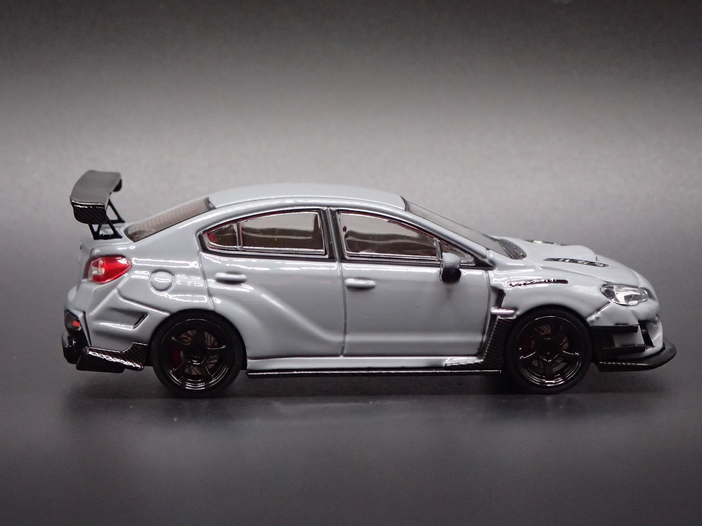 2021-2026 SUBARU IMPREZA WRX STI GRAY 1:64 SCALE DIORAMA DIECAST MODEL CAR