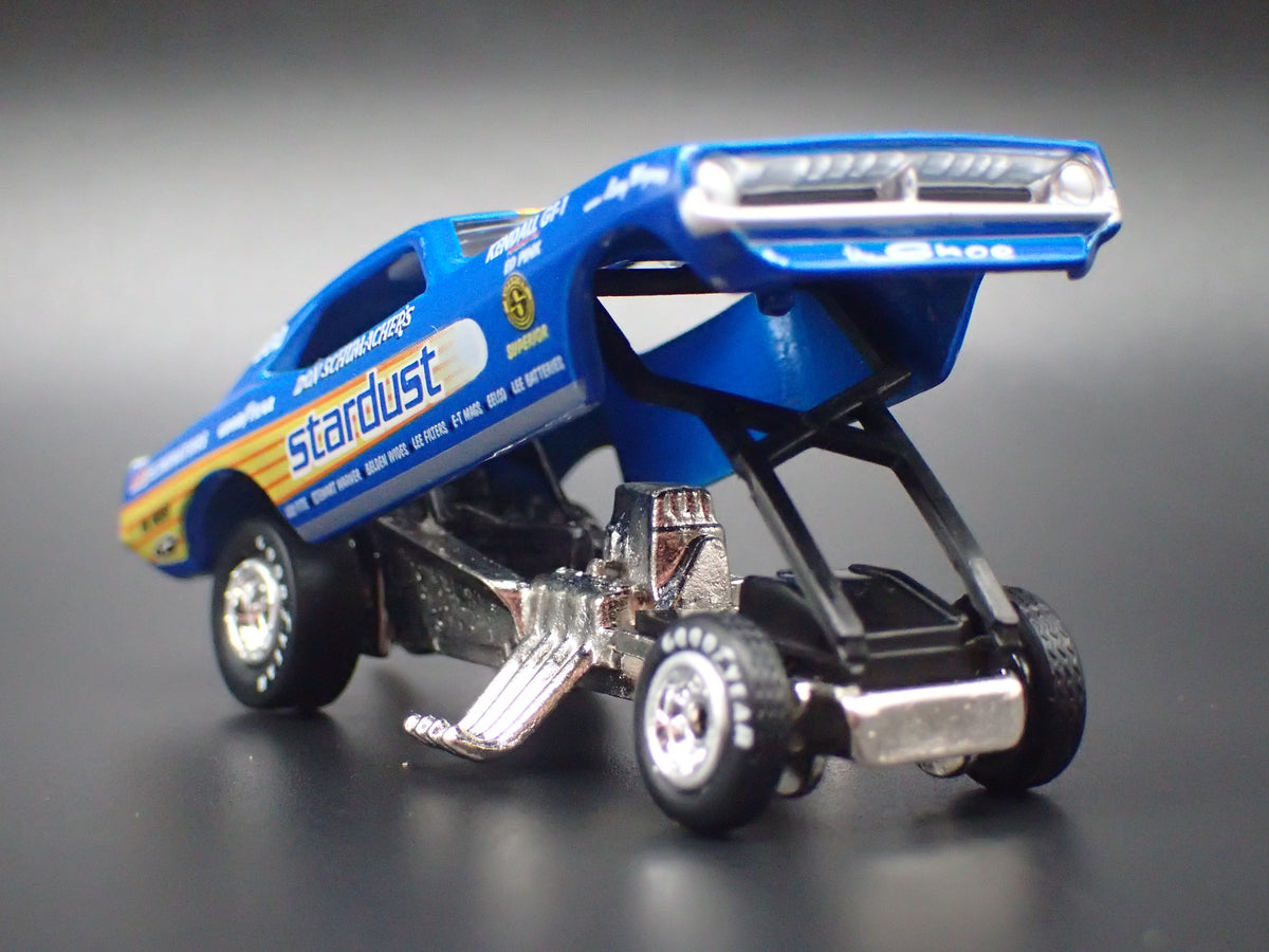 1970 70 PLYMOUTH DUSTER NHRA FUNNY CAR STARDUST 1/64 SCALE DIECAST MODEL CAR