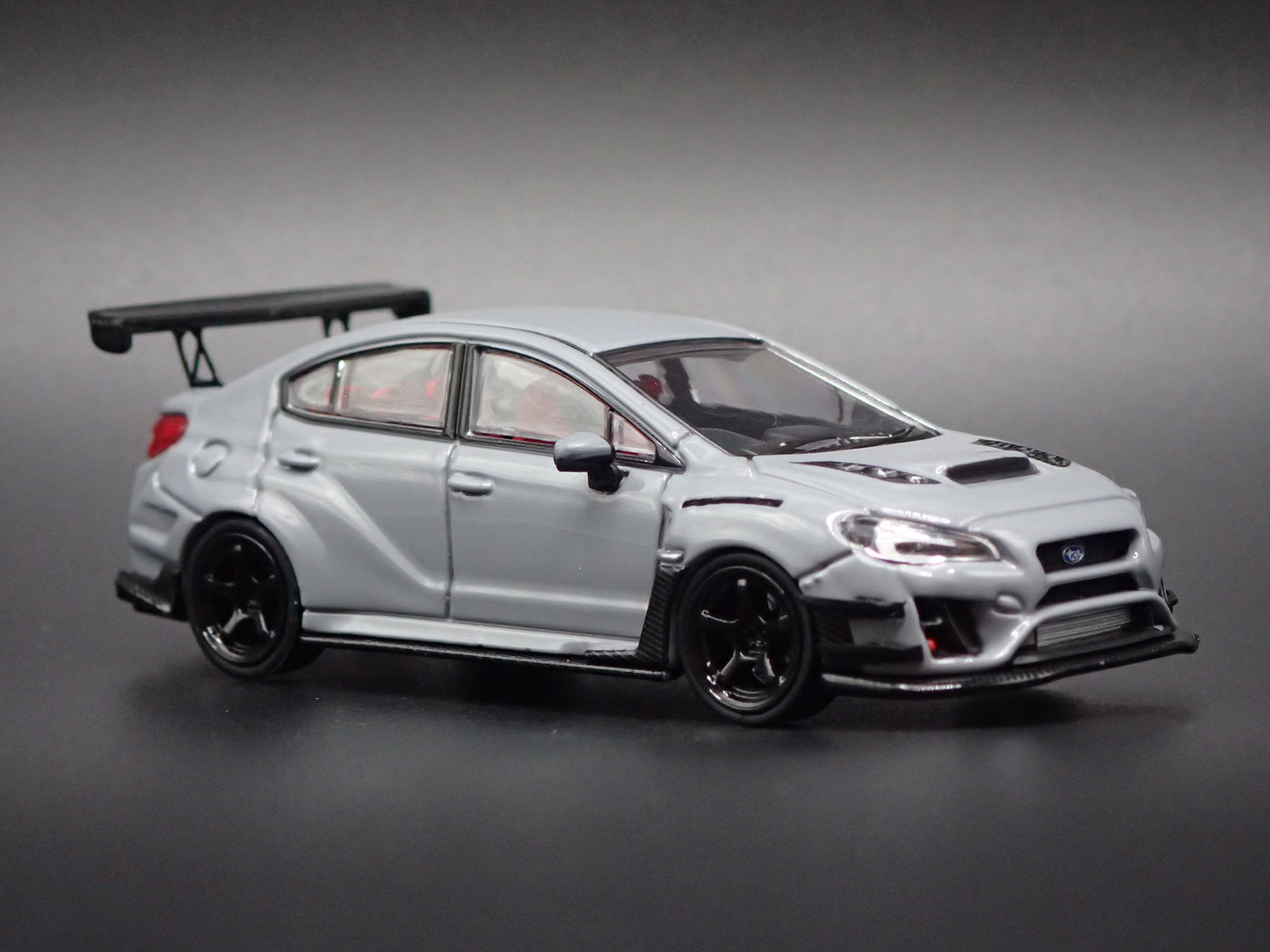2021-2026 SUBARU IMPREZA WRX STI GRAY 1:64 SCALE DIORAMA DIECAST MODEL CAR
