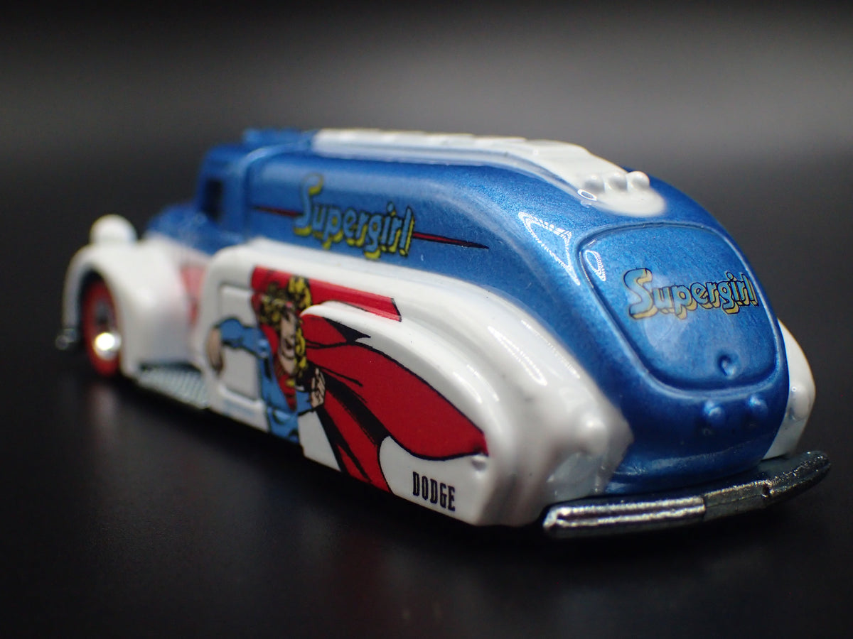 1938 38 DODGE AIRFLOW GAS OIL TANKER SUPERGIRL 1:64 SCALE DIECAST MODEL CAR