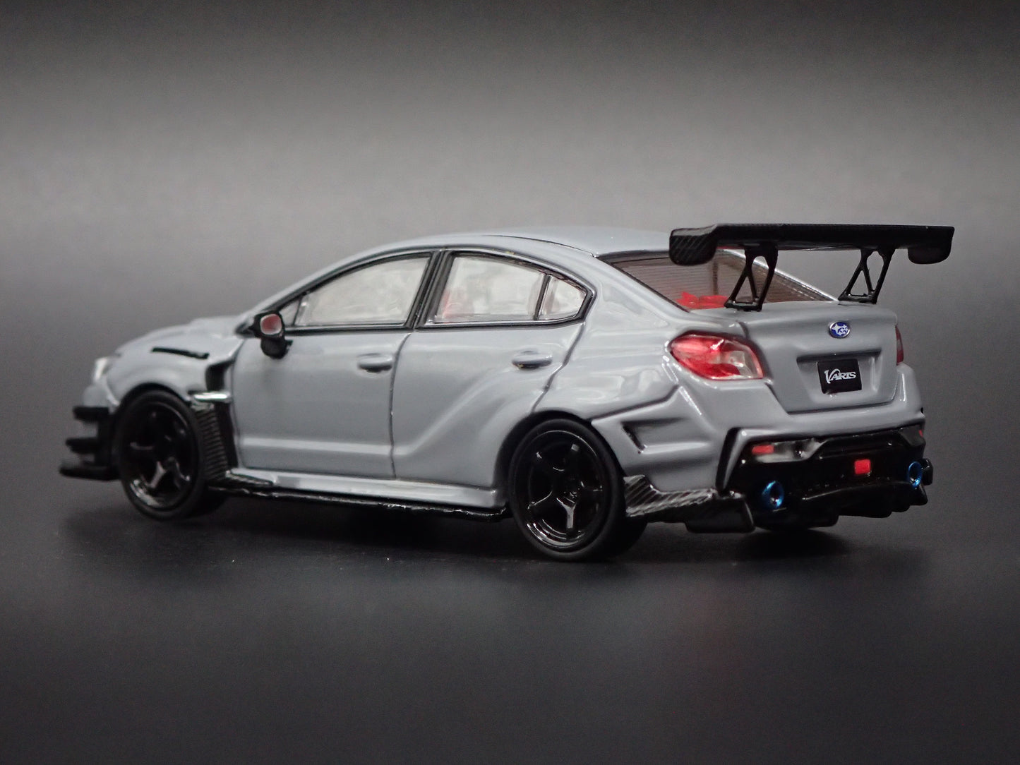 2021-2026 SUBARU IMPREZA WRX STI GRAY 1:64 SCALE DIORAMA DIECAST MODEL CAR