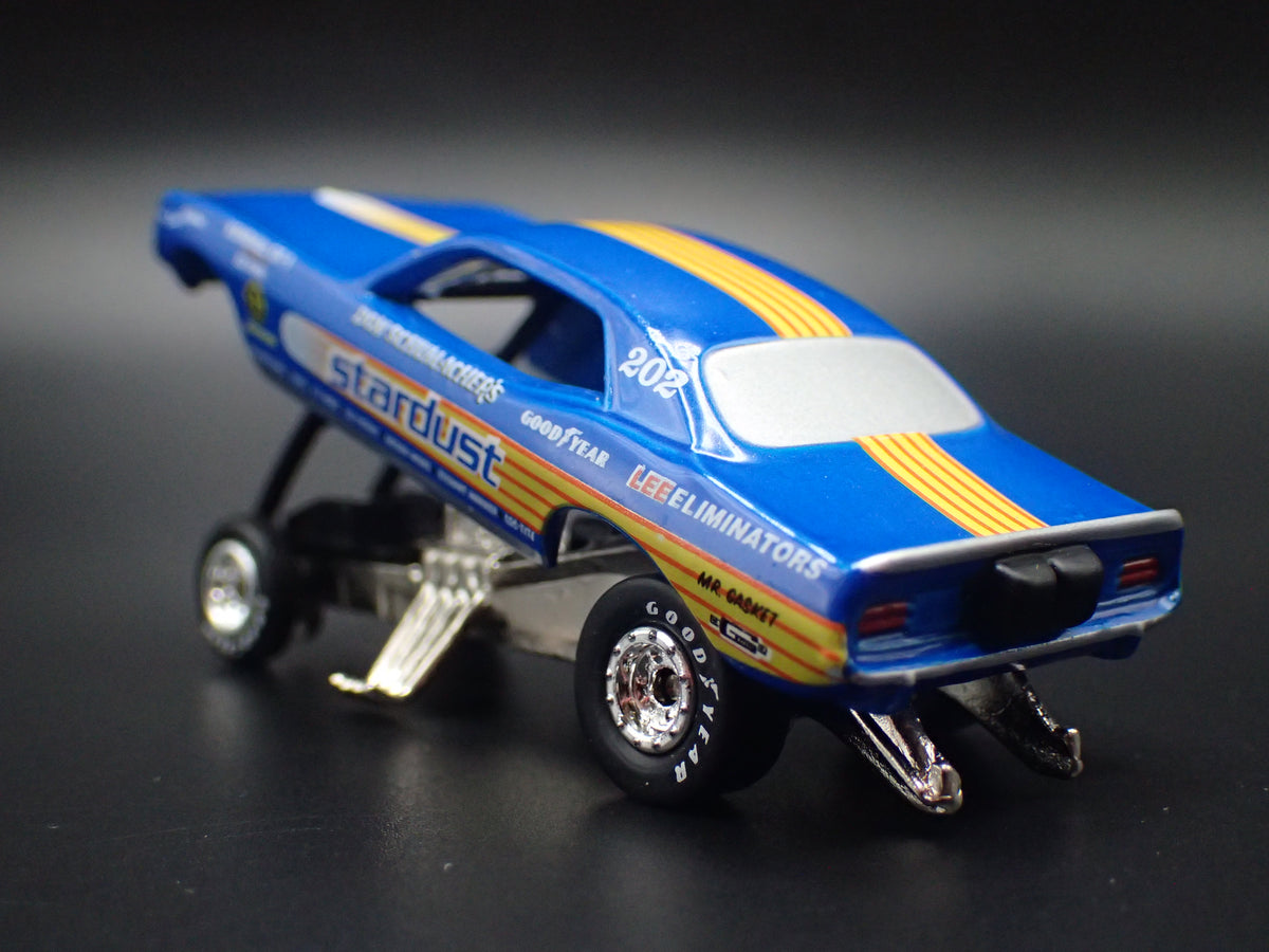 1970 70 PLYMOUTH DUSTER NHRA FUNNY CAR STARDUST 1/64 SCALE DIECAST MODEL CAR