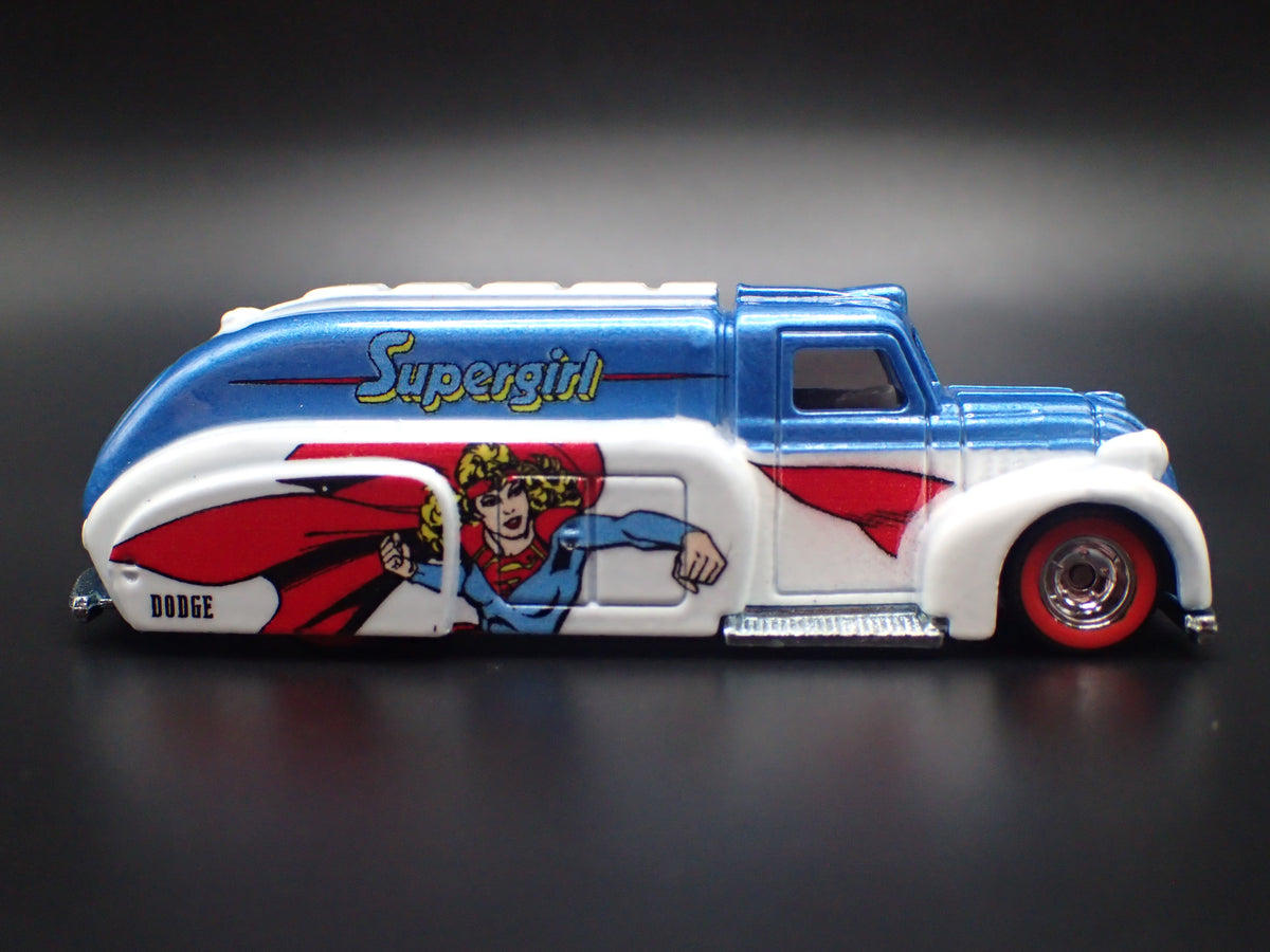 1938 38 DODGE AIRFLOW GAS OIL TANKER SUPERGIRL 1:64 SCALE DIECAST MODEL CAR
