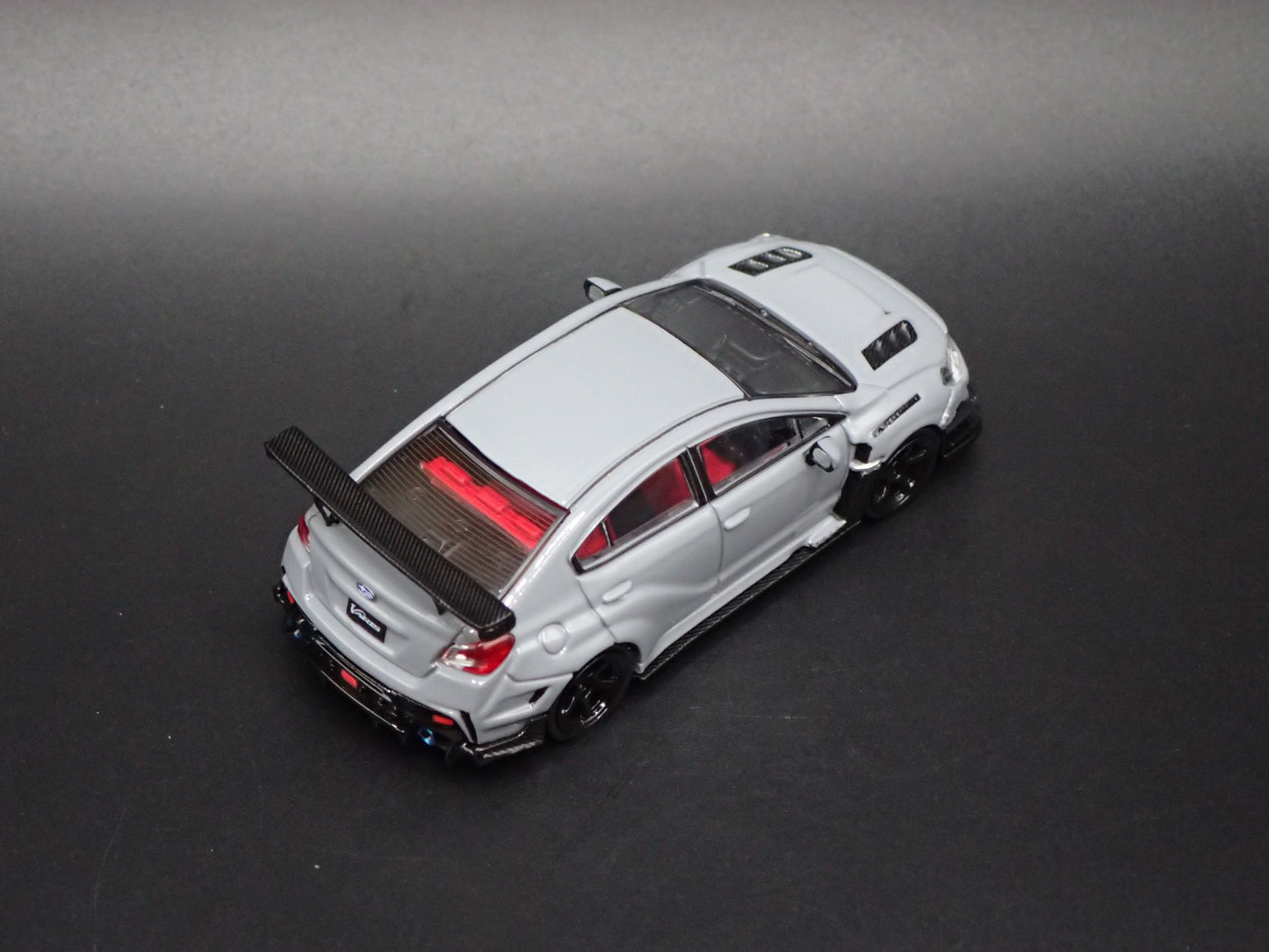2021-2026 SUBARU IMPREZA WRX STI GRAY 1:64 SCALE DIORAMA DIECAST MODEL CAR