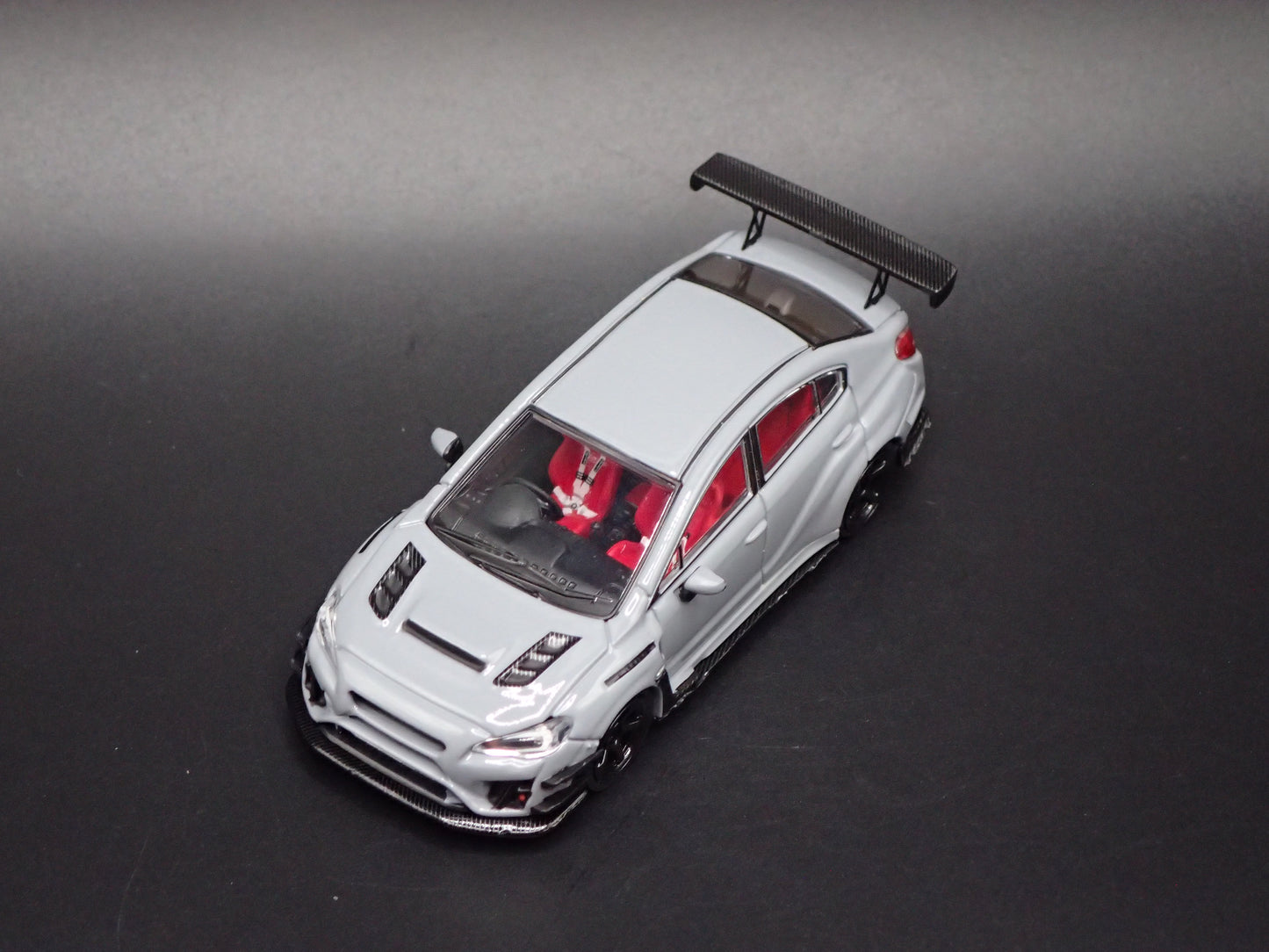 2021-2026 SUBARU IMPREZA WRX STI GRAY 1:64 SCALE DIORAMA DIECAST MODEL CAR