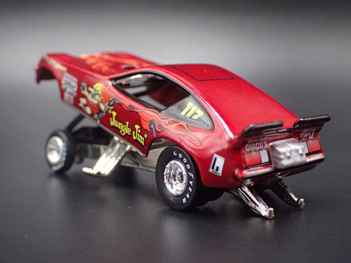 1977 77 CHEVY CHEVROLET MONZA FUNNY CAR JUNGLE JIM LIBERMAN 1/64 SCALE DIECAST MODEL CAR