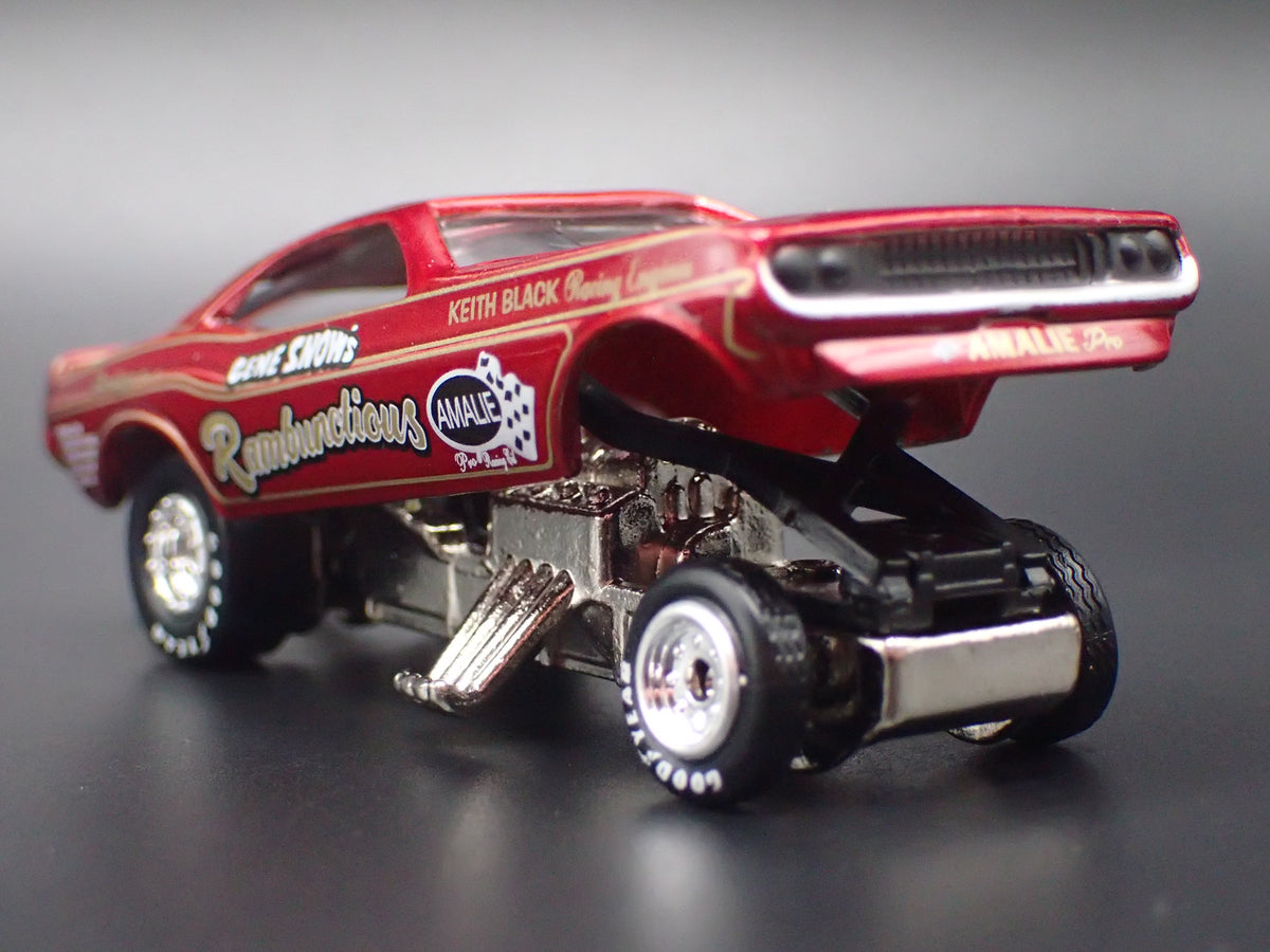 1969 69 DODGE CHARGER FUNNY CAR NHRA RAMBUNCTIOUS 1:64 SCALE DIECAST MODEL CAR