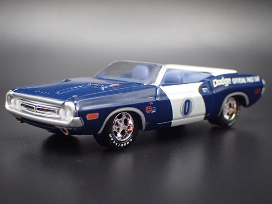 1971 71 DODGE CHALLENGER CONVERTIBLE DODGE PACE CAR 1/64 SCALE DIECAST CAR