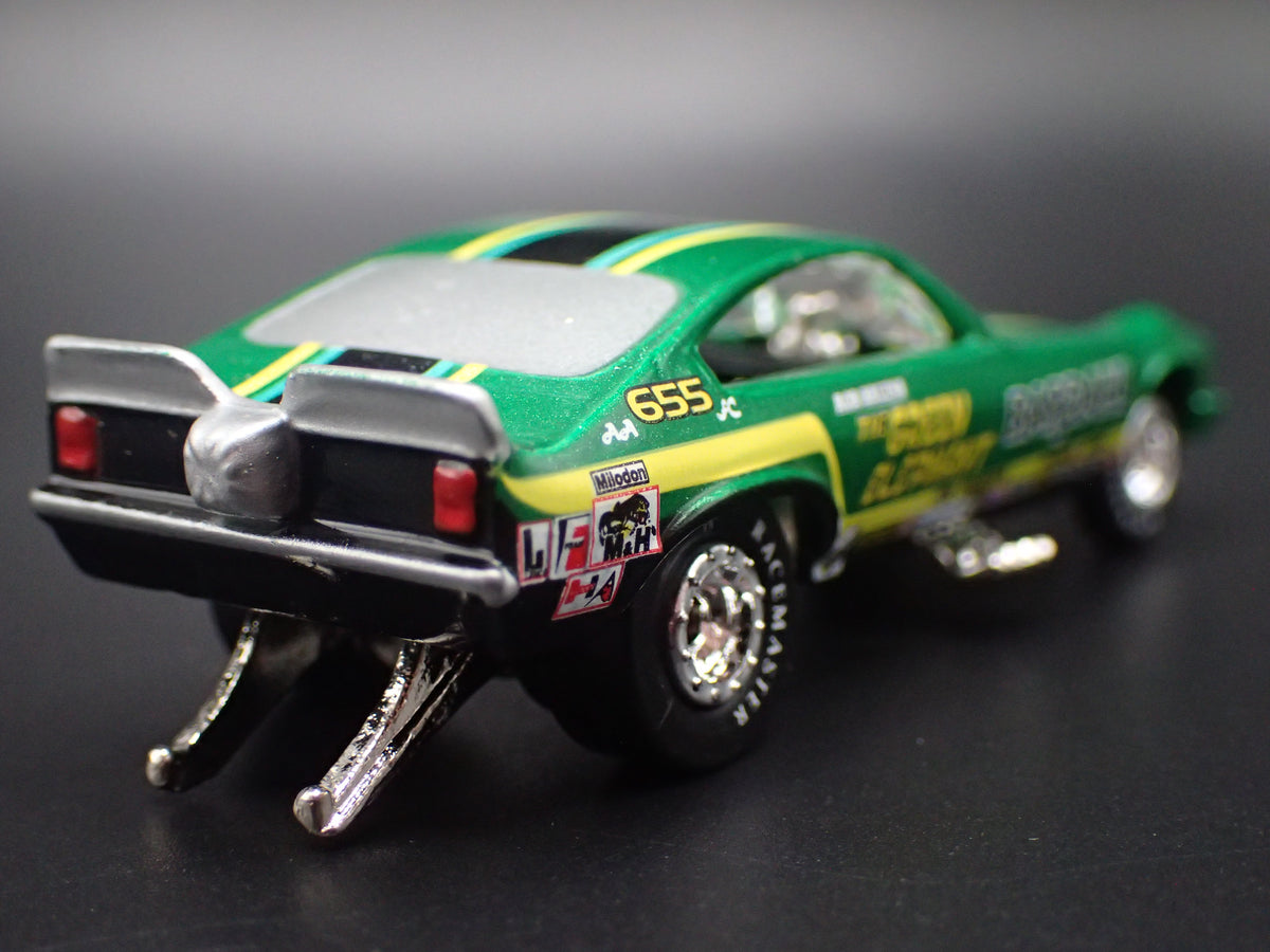 CHEVY CHEVROLET VEGA FUNNY CAR REEN ELEPHANT 1:64 SCALE DIECAST MODEL CAR