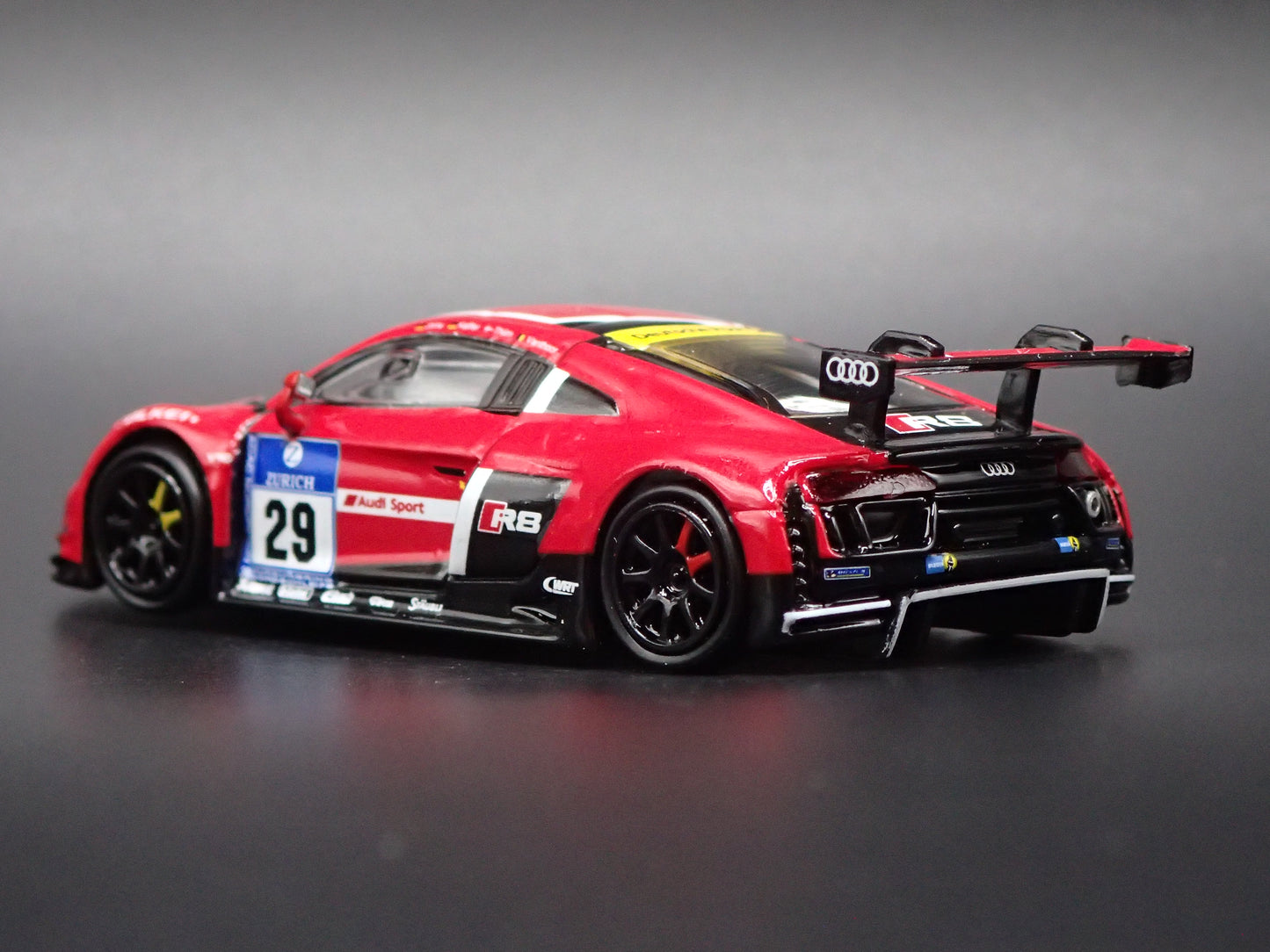 2015 15 AUDI R8 LMS #29 NURBURGRING TEAM WRT 1:64 SCALE DIECAST MODEL CAR